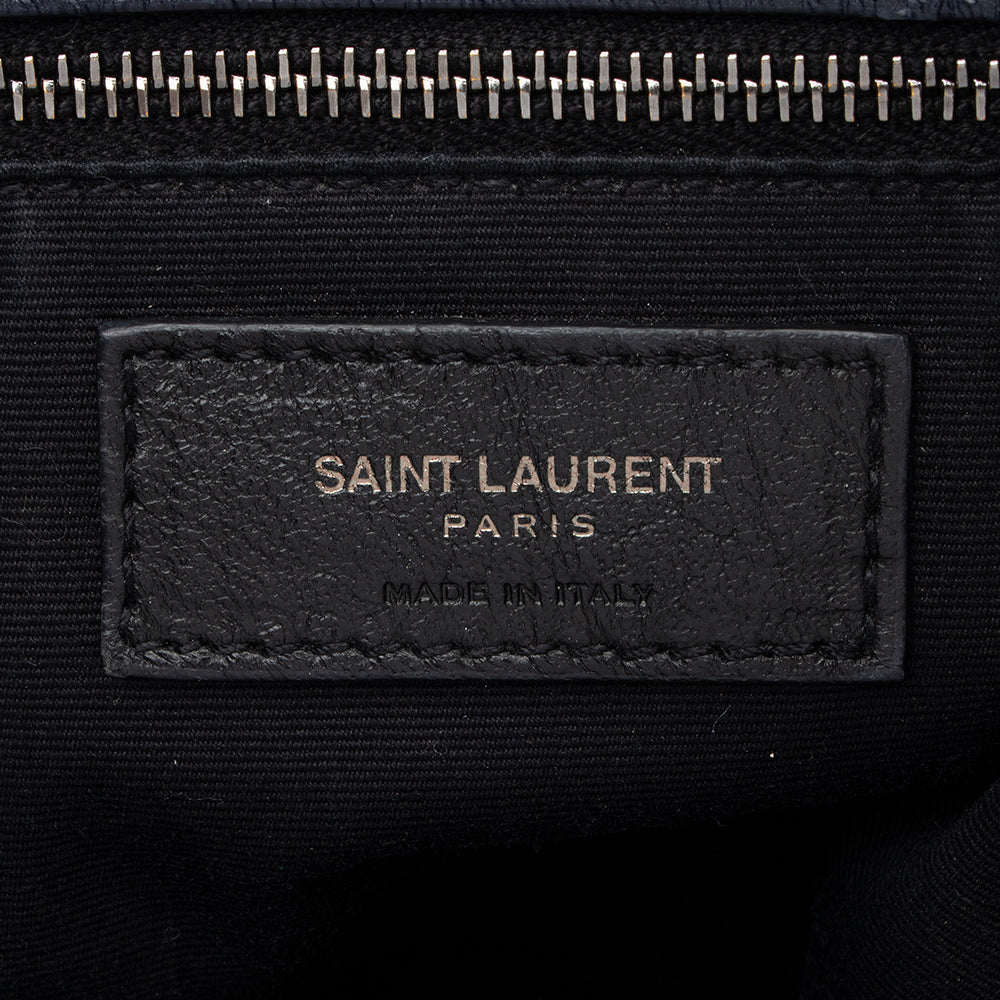 Saint Laurent Crinkled Calfskin Niki Large Shoulder Bag (SHF-14097)