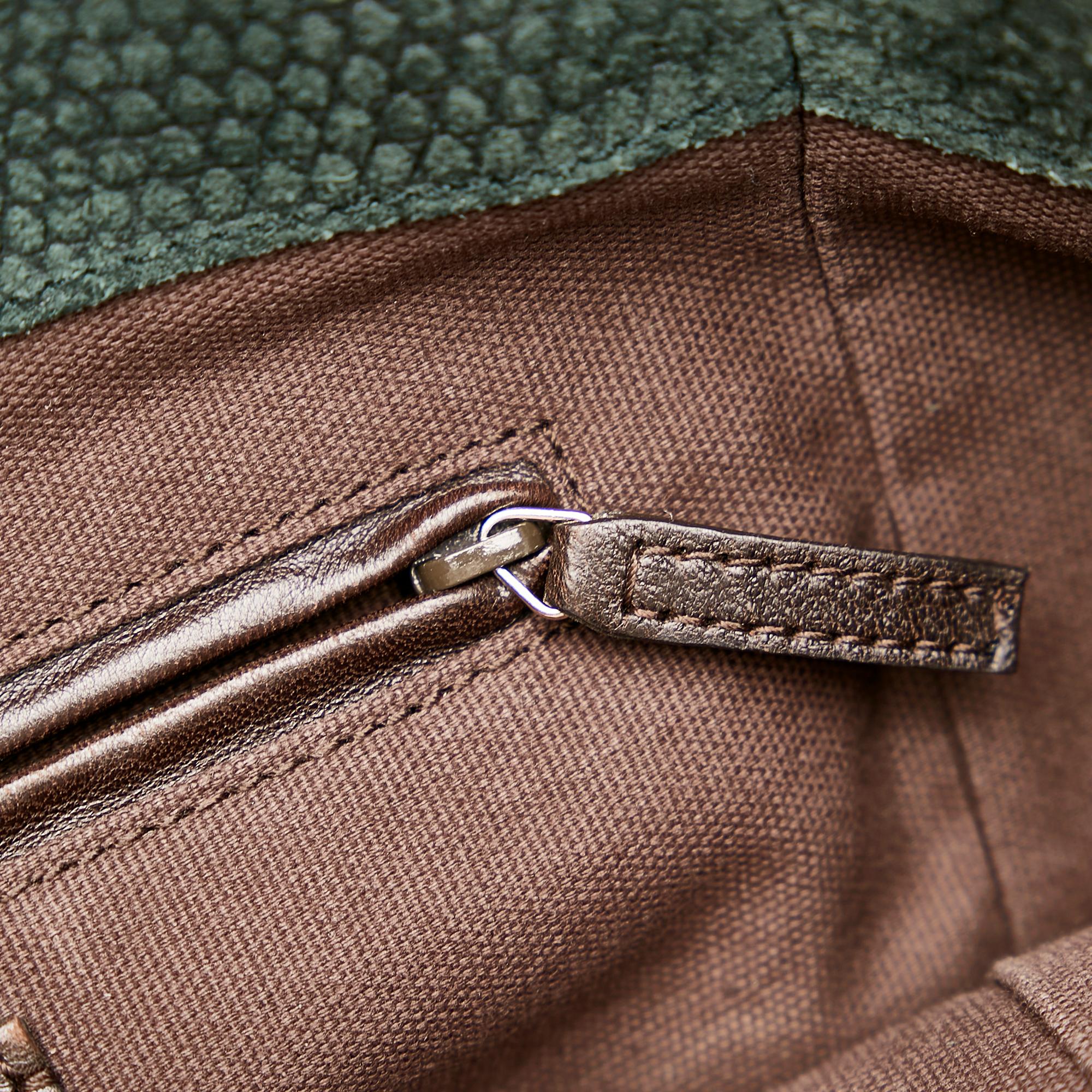 Saint Laurent Downtown Embossed Leather Tote Bag (SHG-28403)