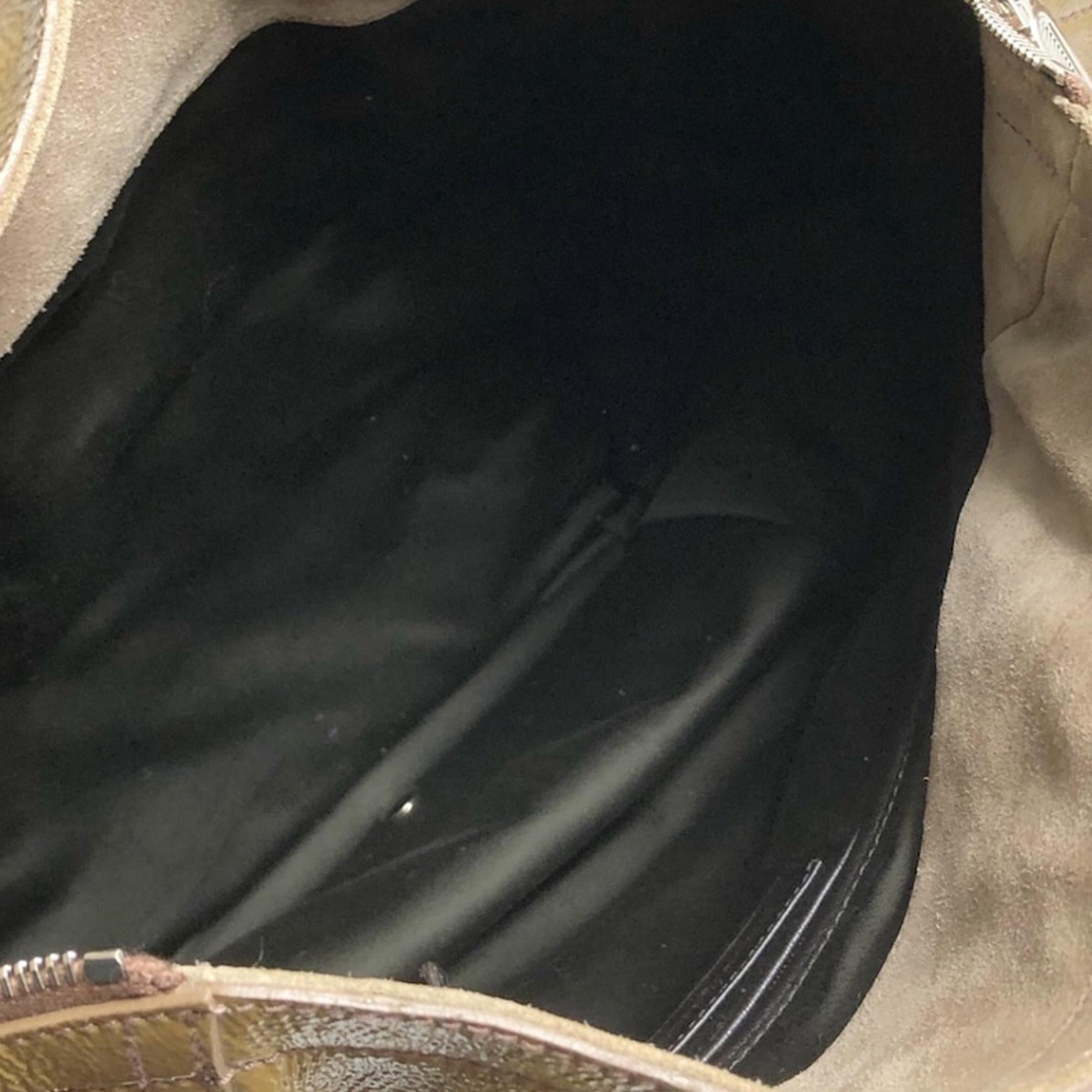 Saint Laurent Downtown Patent Leather Handbag (SHG-31595)