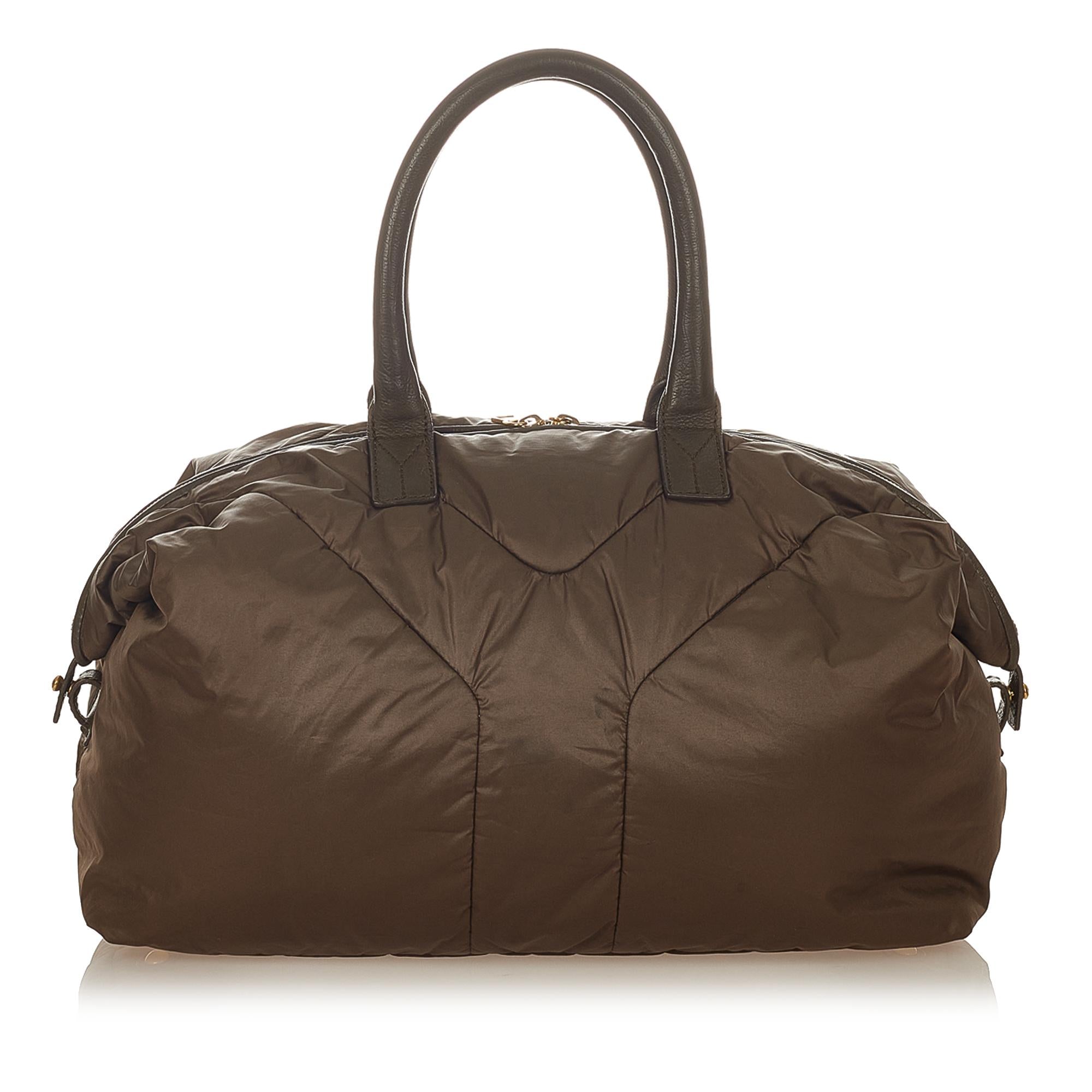 Saint Laurent Easy Nylon Handbag (SHG-24710)