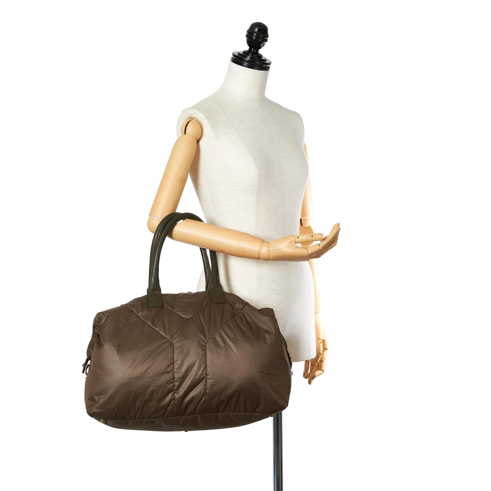 Saint Laurent Easy Nylon Handbag (SHG-24710)