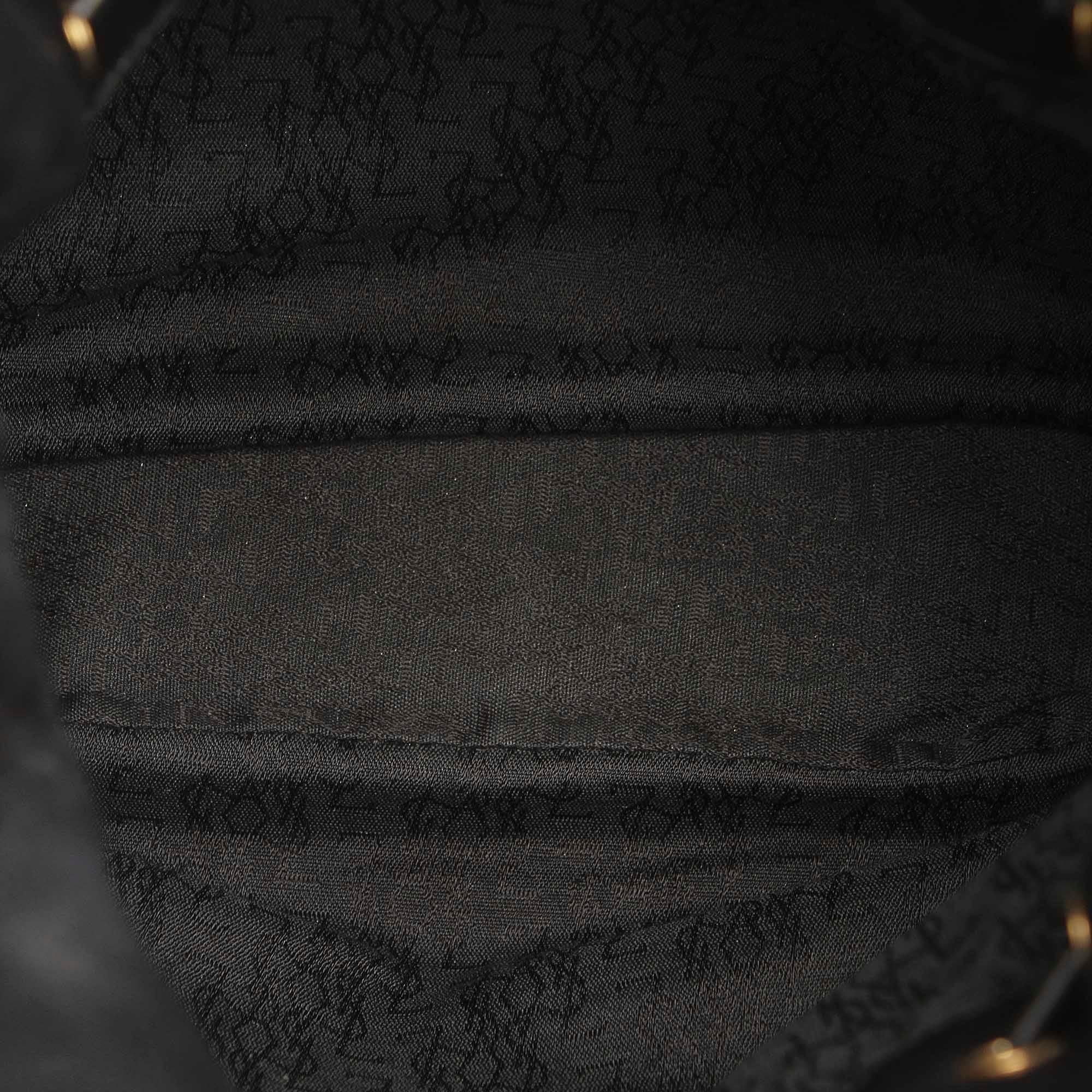 Saint Laurent Fringe Leather Shoulder Bag (SHG-23198)