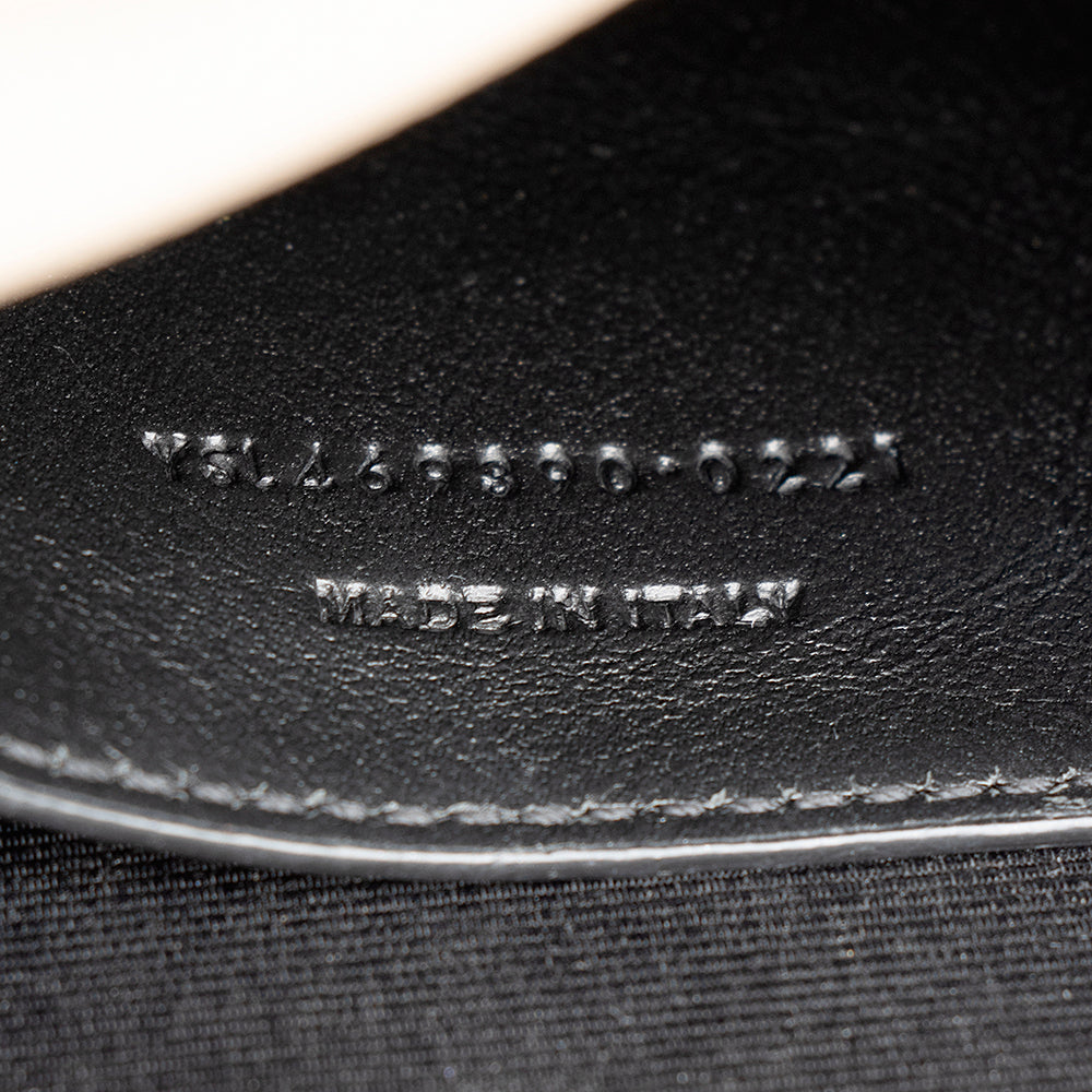 Saint Laurent Grain de Poudre Leather Classic Kate Chain Small Shoulder Bag (SHF-18573)