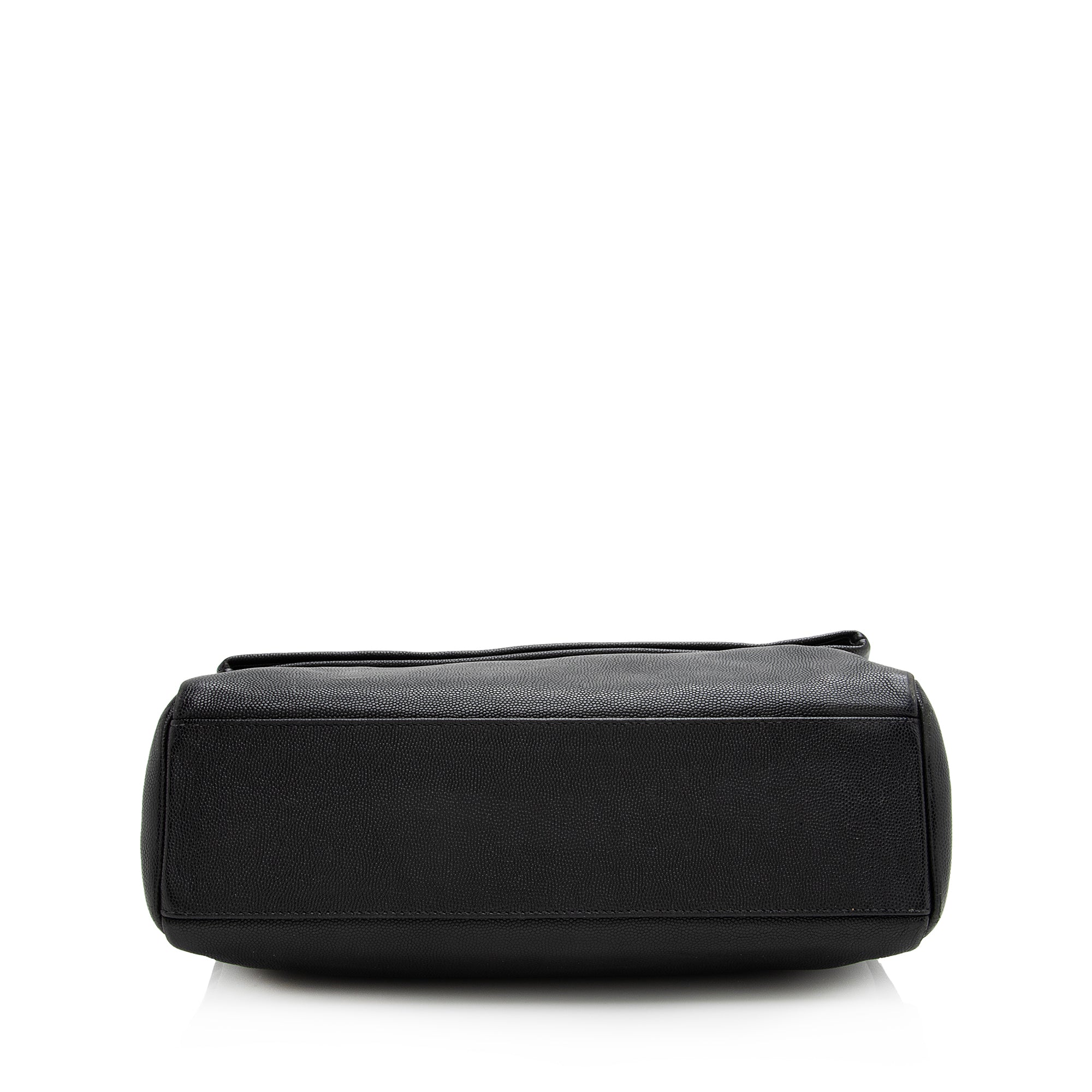 Saint Laurent Grain de Poudre West Hollywood Medium Flap Bag (SHF-22784)