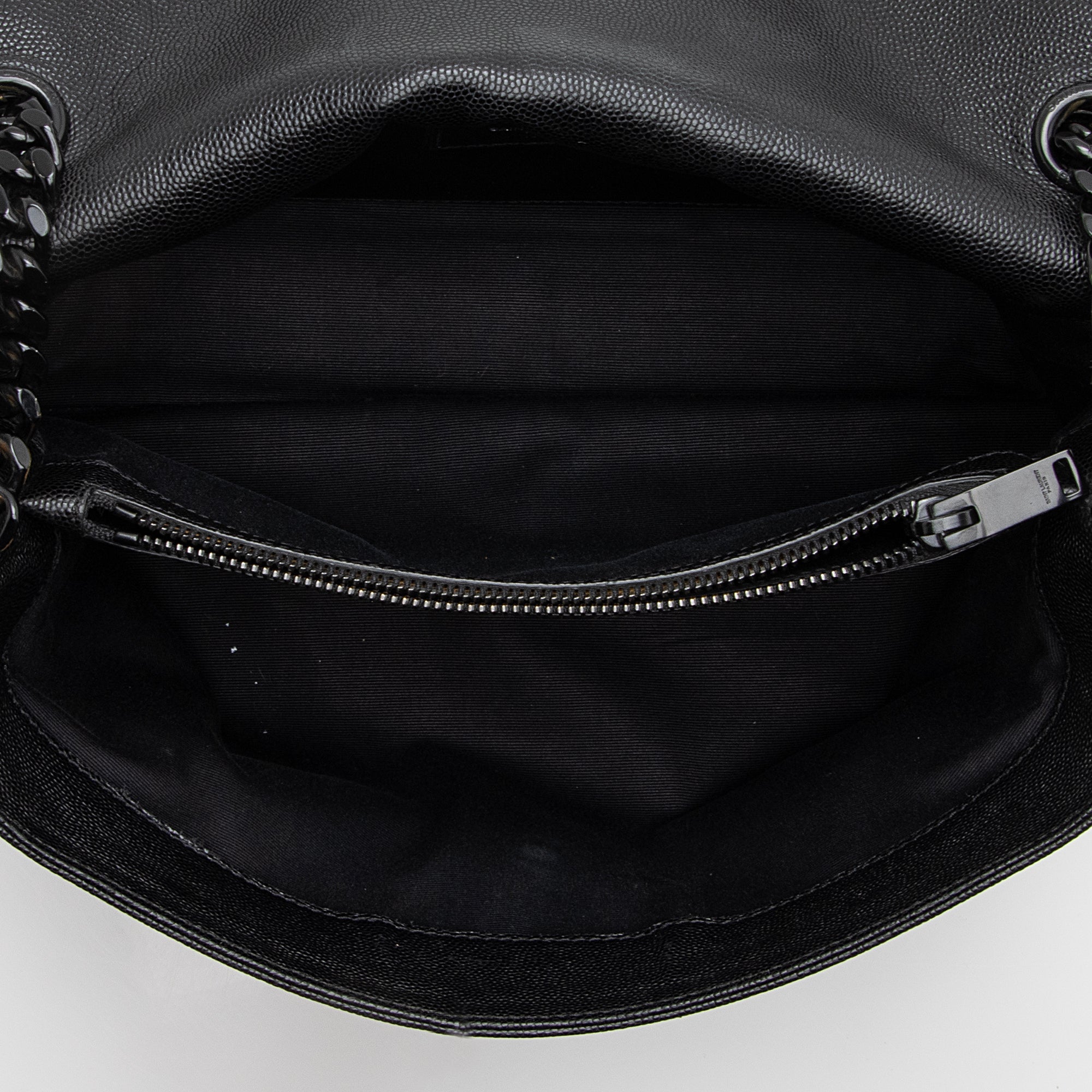 Saint Laurent Grain de Poudre West Hollywood Medium Flap Bag (SHF-22784)