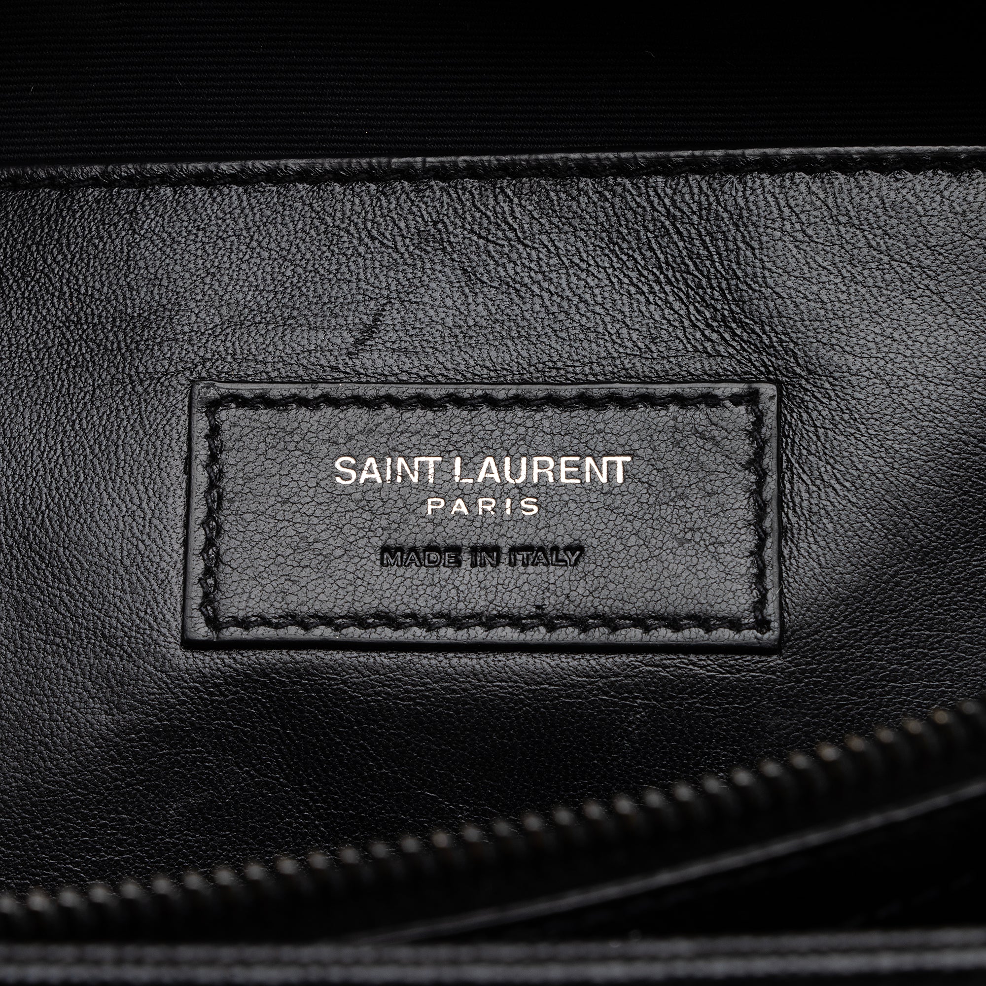 Saint Laurent Grain de Poudre West Hollywood Medium Flap Bag (SHF-22784)