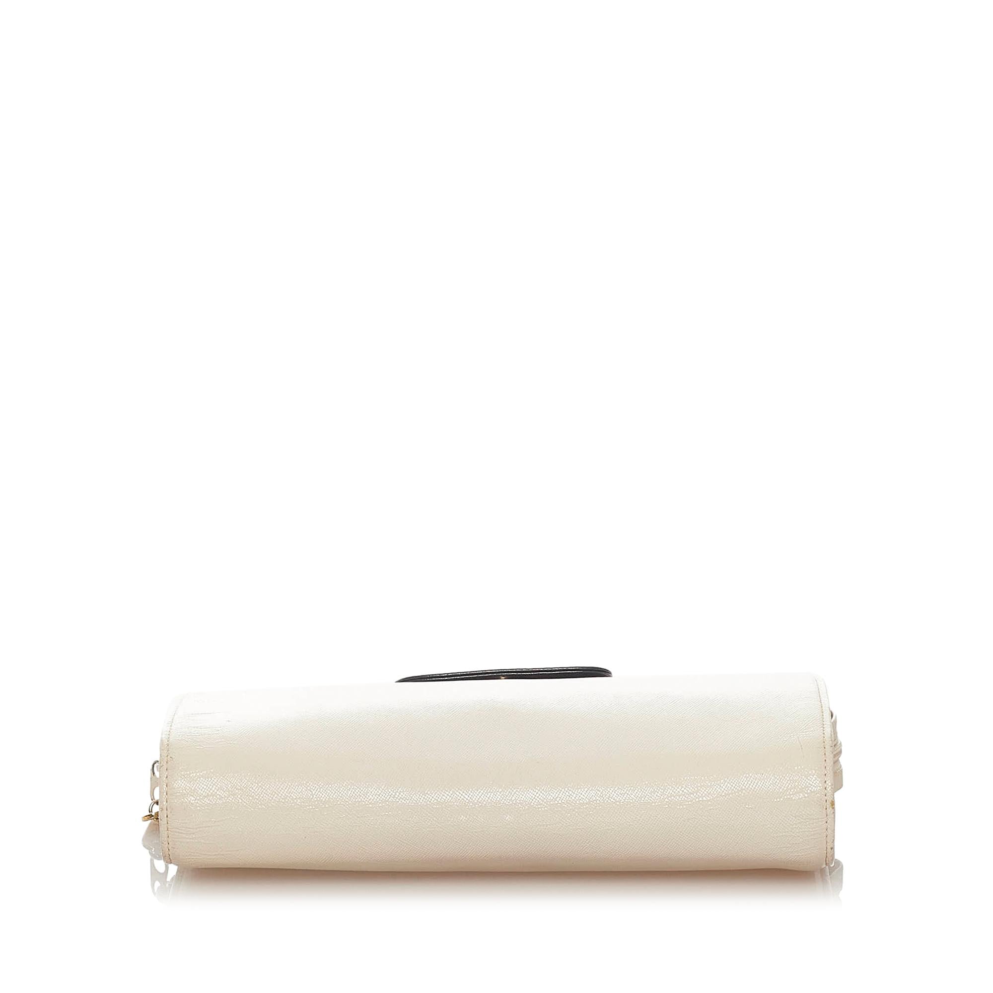 Saint Laurent Leather Clutch Bag (SHG-28021)
