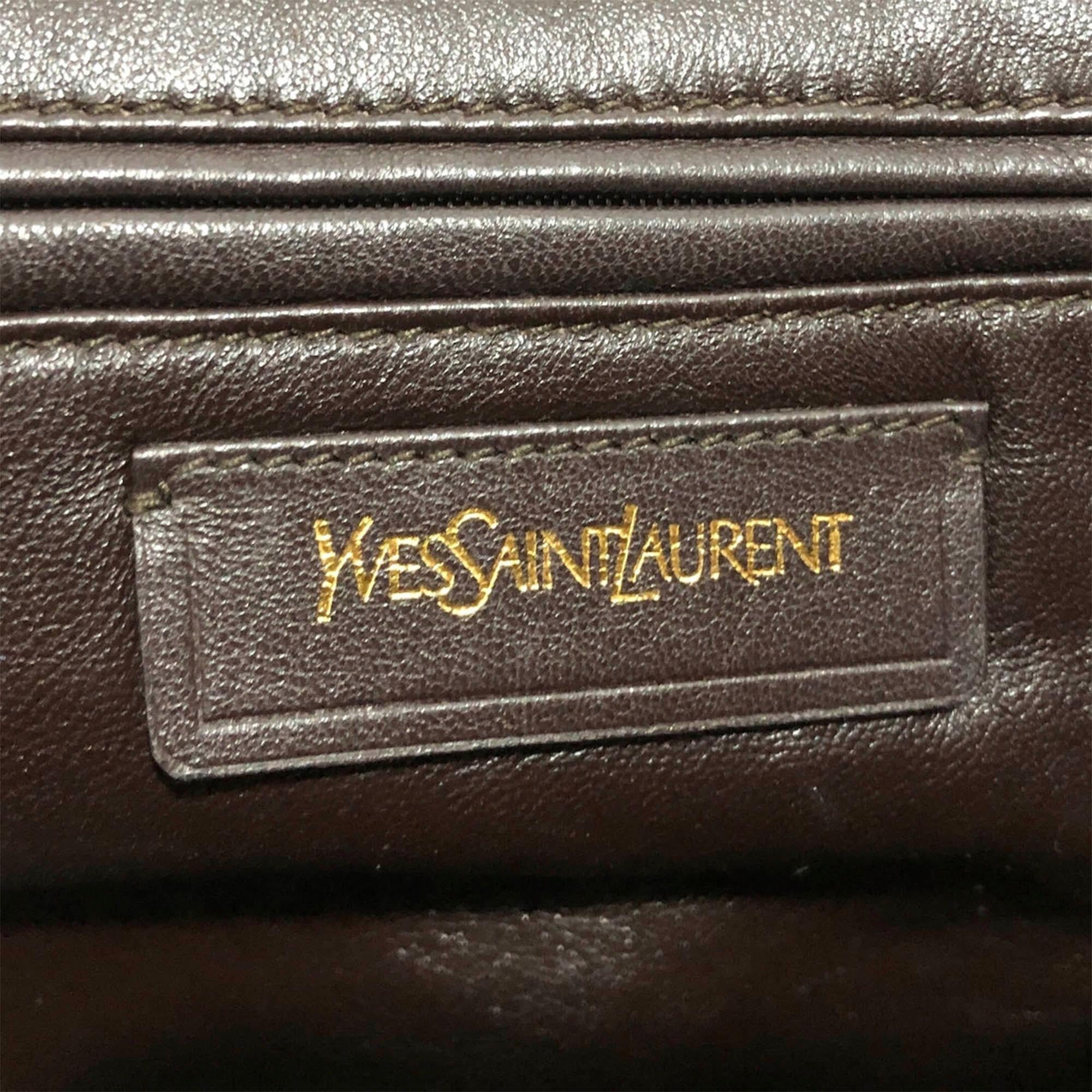 Saint Laurent Leather Handbag (SHG-28327)