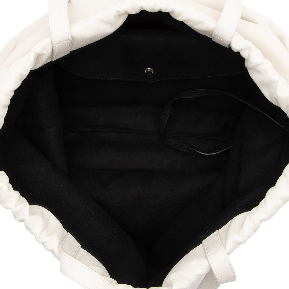 Saint Laurent Leather Harlem Bucket Bag - FINAL SALE (SHF-17153)