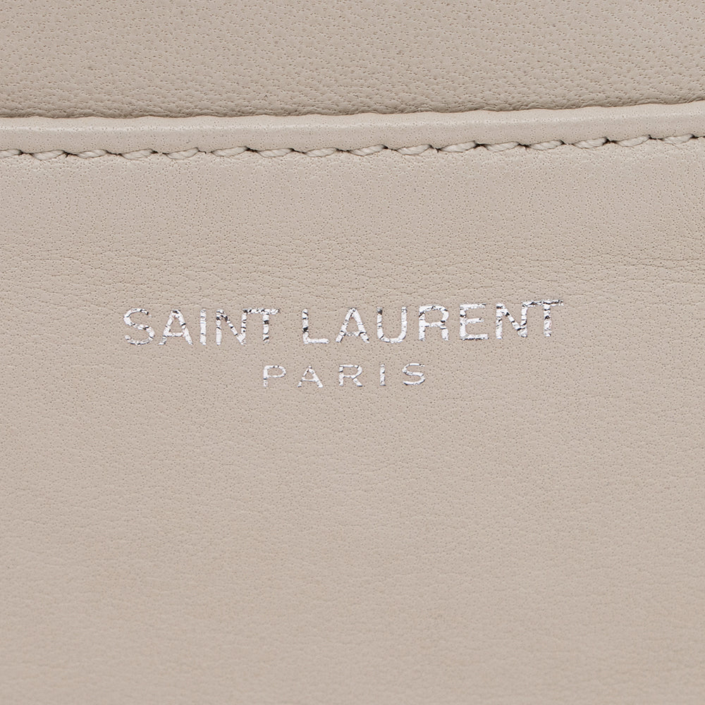 Saint Laurent Leather Harlem Bucket Bag - FINAL SALE (SHF-17153)