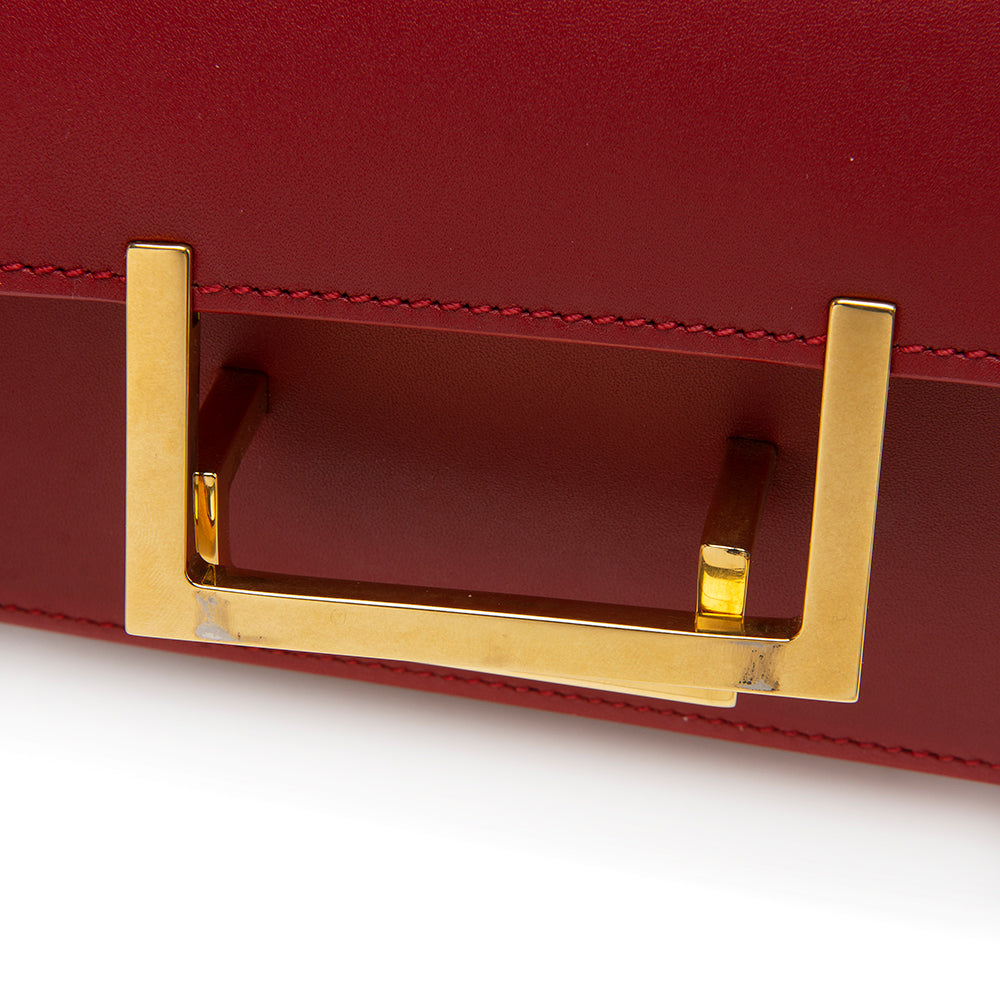 Saint Laurent Leather Lulu Small Shoulder Bag (SHF-12698)