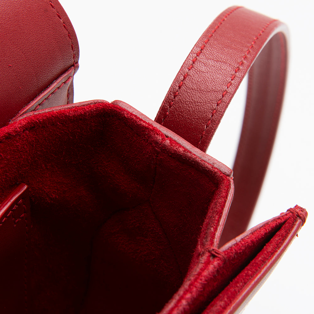 Saint Laurent Leather Lulu Small Shoulder Bag (SHF-12698)