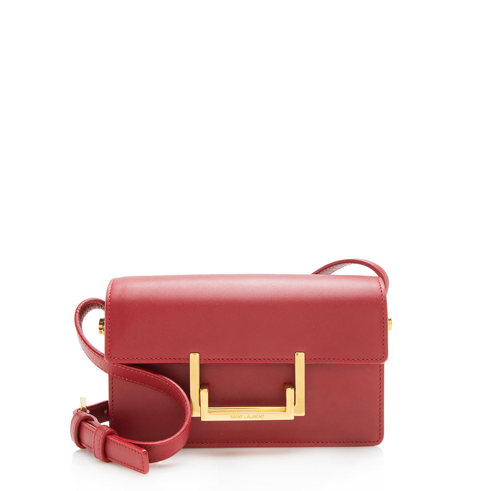 Saint Laurent Leather Lulu Small Shoulder Bag (SHF-12698)