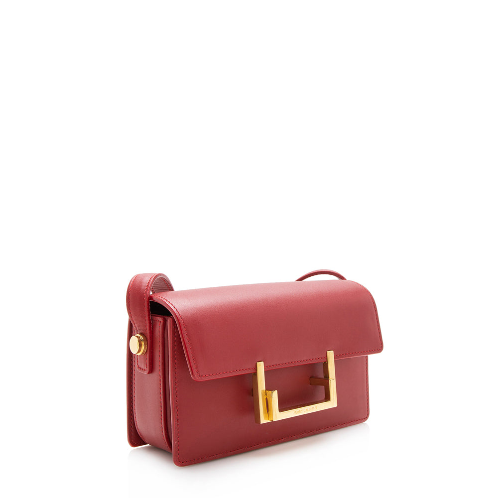 Saint Laurent Leather Lulu Small Shoulder Bag (SHF-12698)