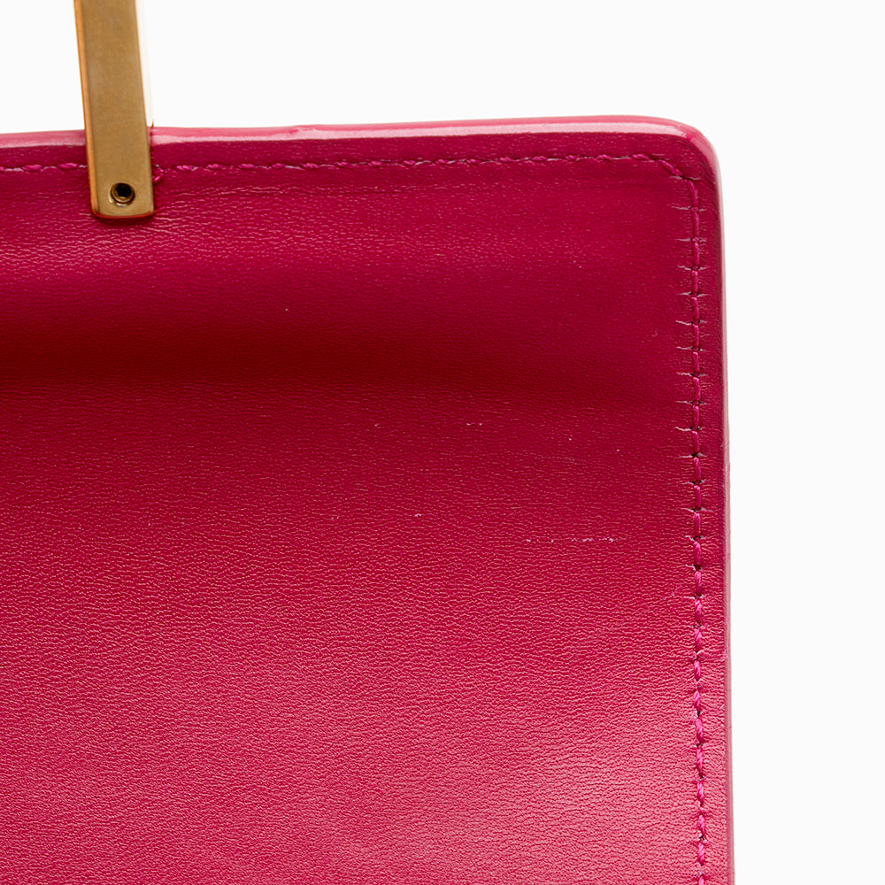 Saint Laurent Leather Lulu Small Shoulder Bag (SHF-15022)