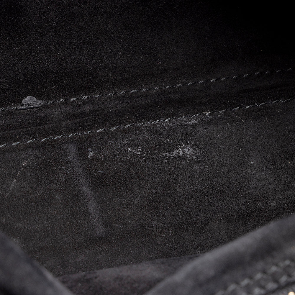 Saint Laurent Leather Muse Two Medium Satchel (SHF-19501)