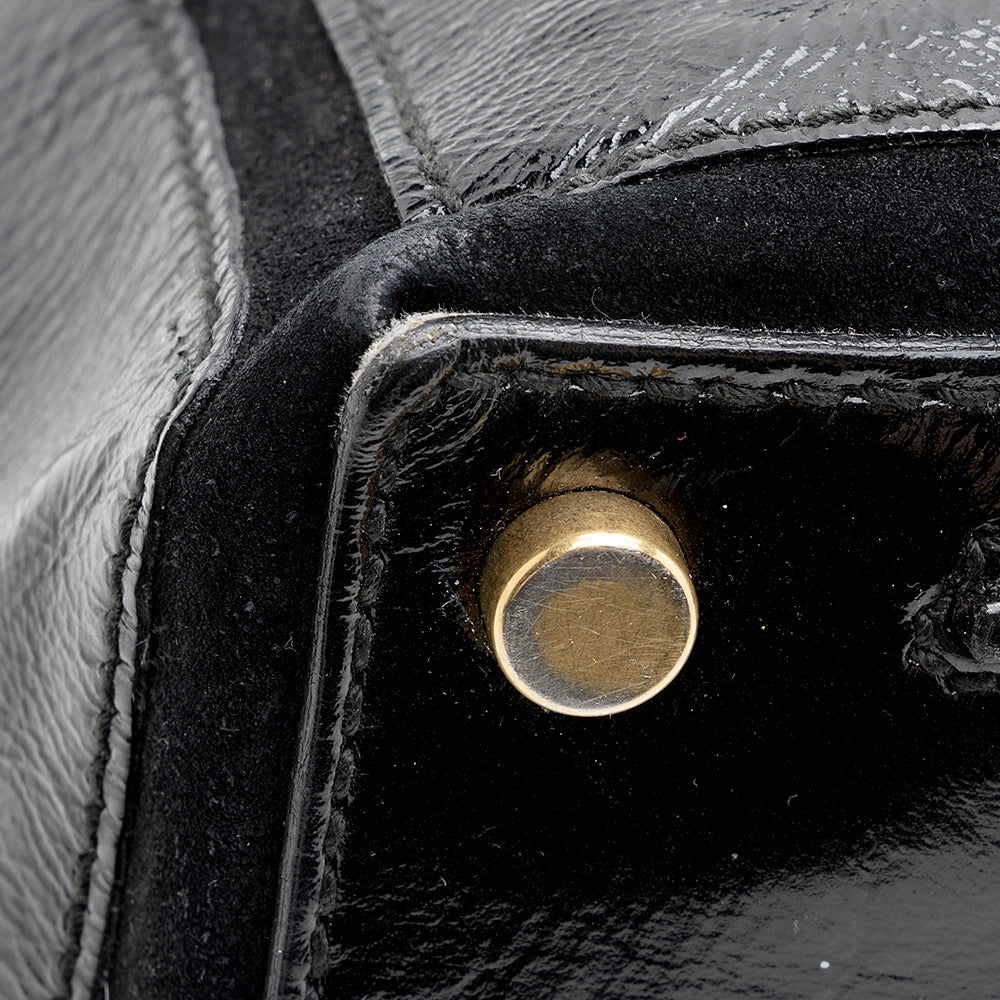 Saint Laurent Leather Muse Two Medium Satchel (SHF-19501)