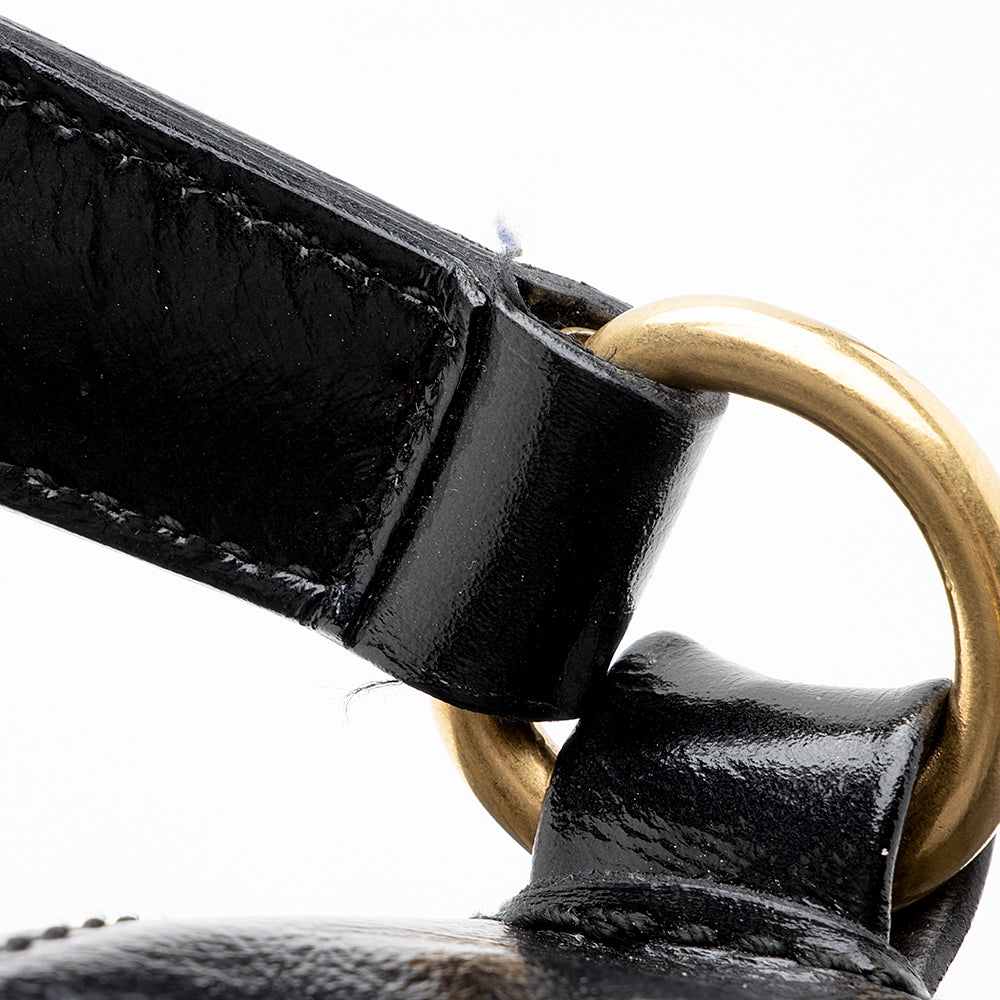 Saint Laurent Leather Muse Two Medium Satchel (SHF-19501)