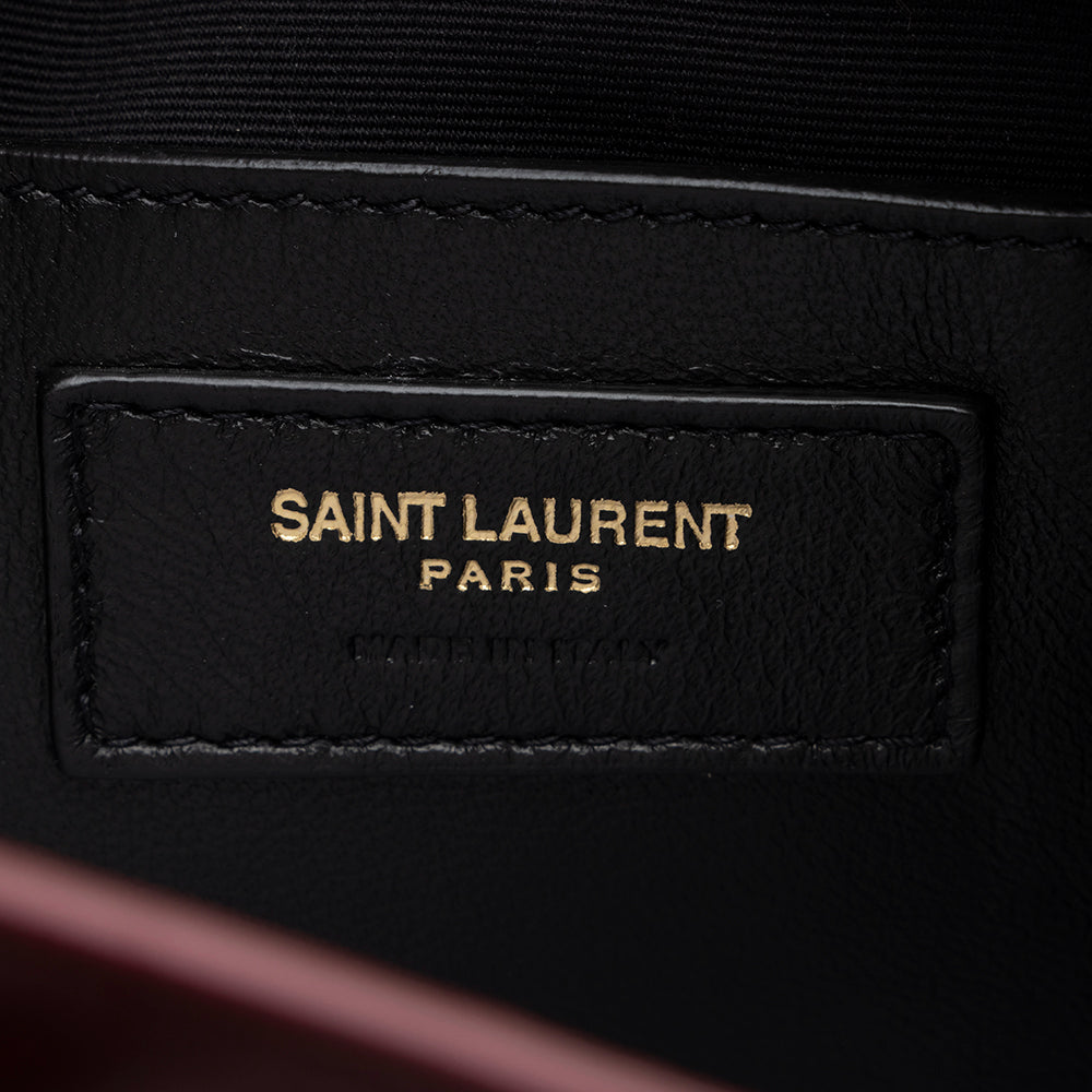 Saint Laurent Leather Small Talitha Bucket Bag - FINAL SALE (SHF-16532)