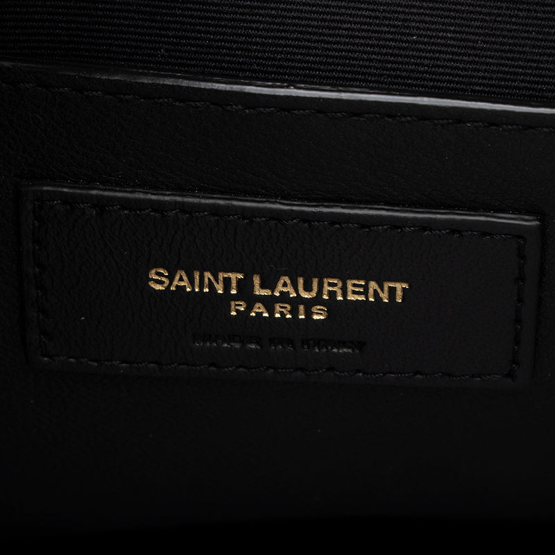 Saint Laurent Leather Talitha Medium Bucket Bag (SHF-16807)