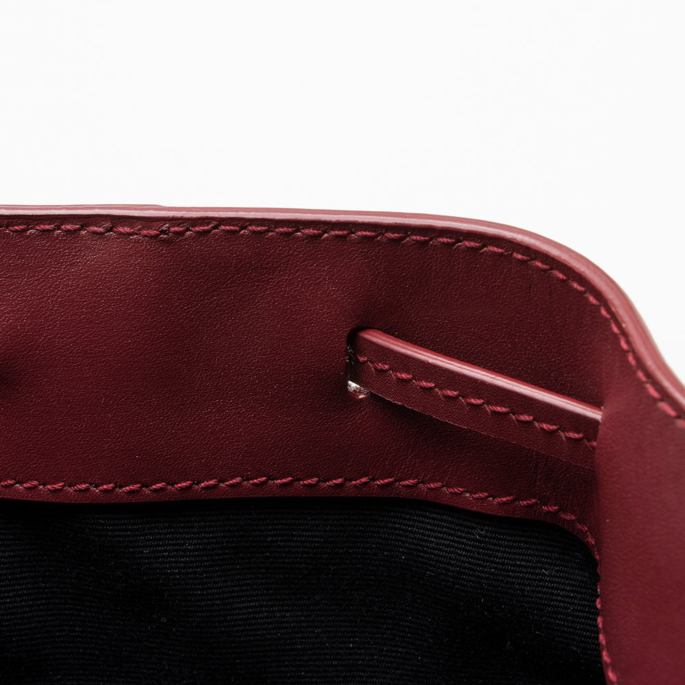 Saint Laurent Leather Talitha Small Bucket Bag (SHF-15132)