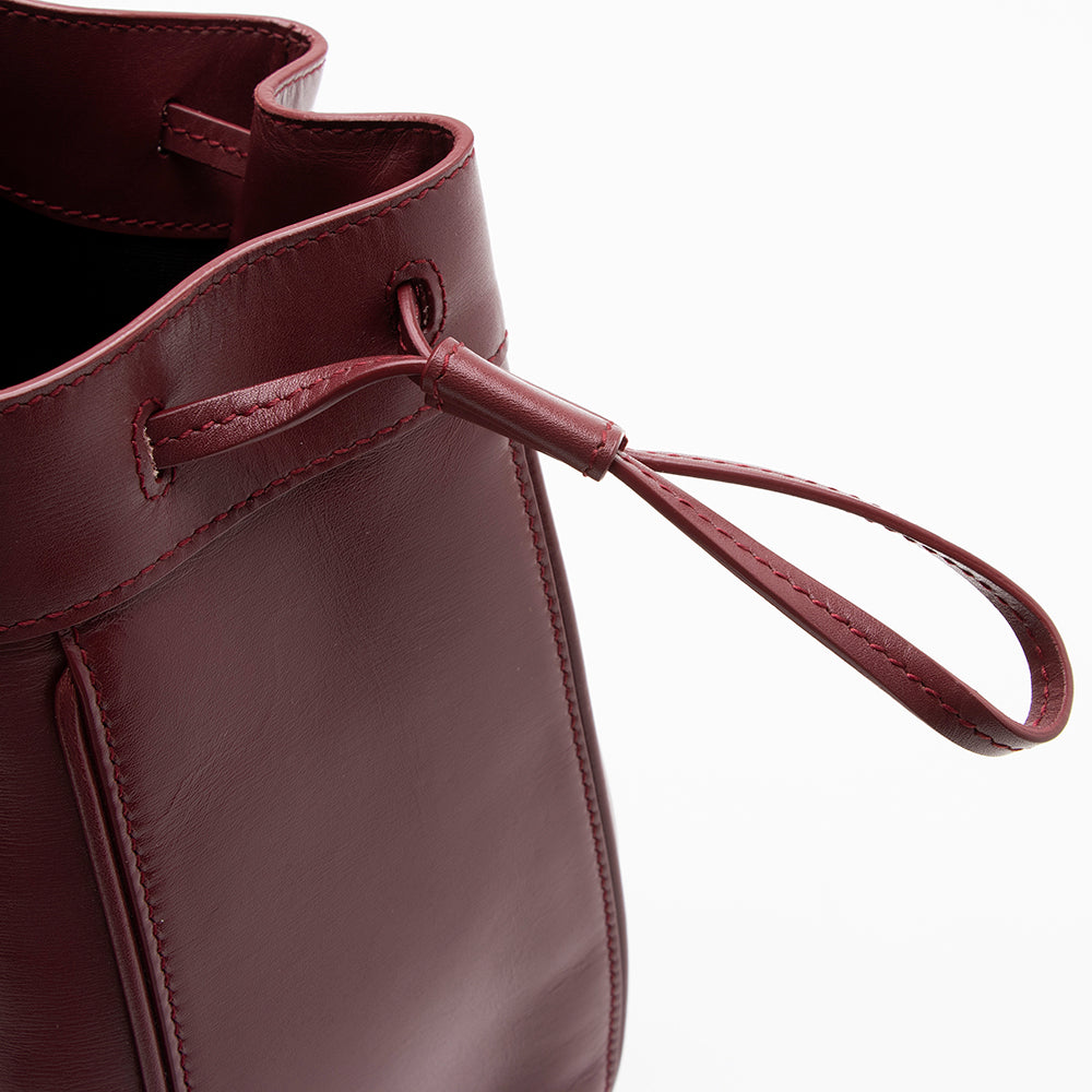 Saint Laurent Leather Talitha Small Bucket Bag (SHF-15132)