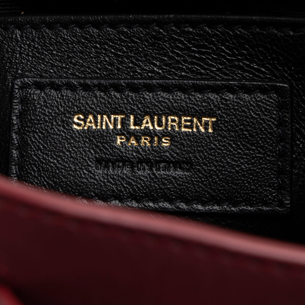 Saint Laurent Leather Talitha Small Bucket Bag (SHF-15132)
