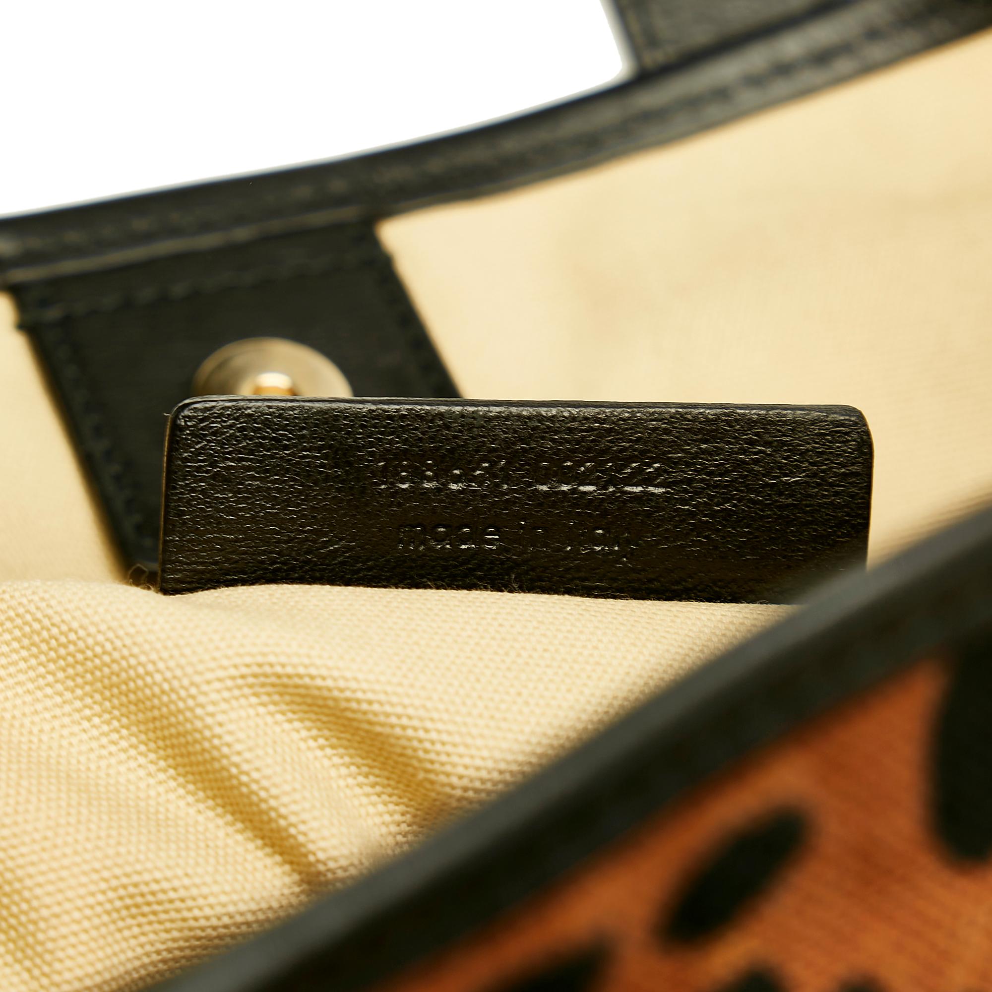 Saint Laurent Leopard Print Tote Bag (SHG-31053)