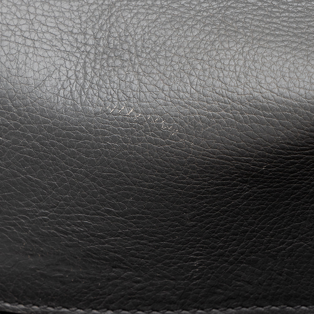 Saint Laurent Matelasse Calfskin Classic Monogram College Large Shoulder Bag (SHF-19141)