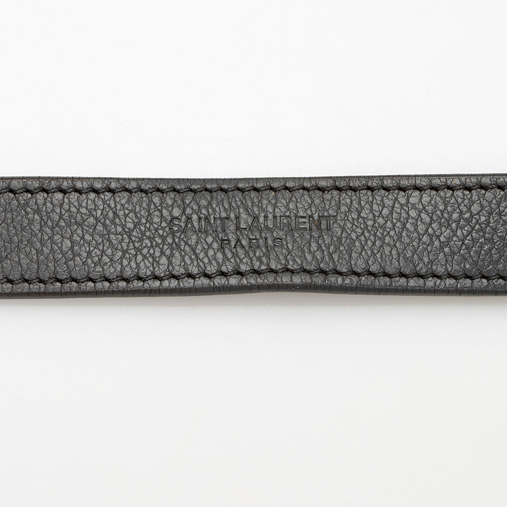 Saint Laurent Matelasse Calfskin Classic Monogram College Large Shoulder Bag (SHF-19141)