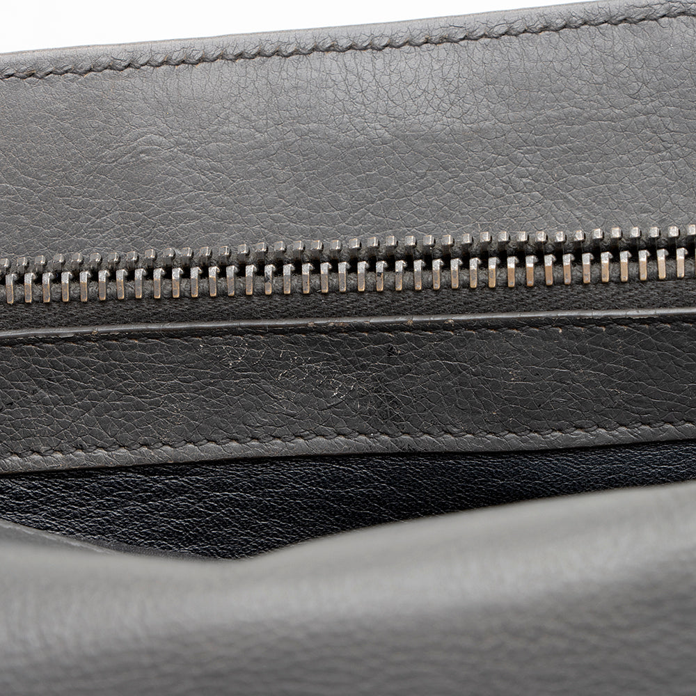 Saint Laurent Matelasse Calfskin Classic Monogram College Large Shoulder Bag (SHF-19141)