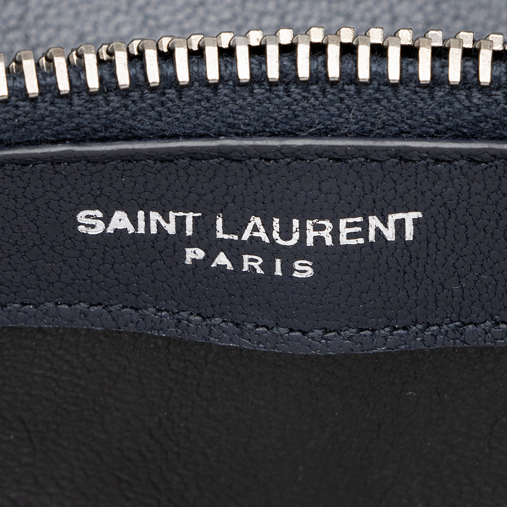 Saint Laurent Matelasse Calfskin Classic Monogram College Large Shoulder Bag (SHF-18581)