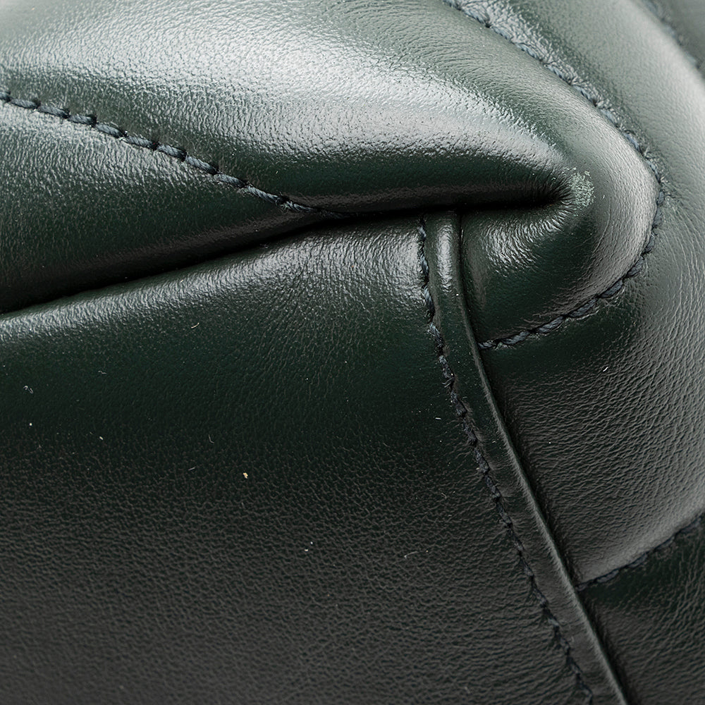 Saint Laurent Matelasse Calfskin Monogram LouLou Chain Medium Shoulder Bag (SHF-20578)