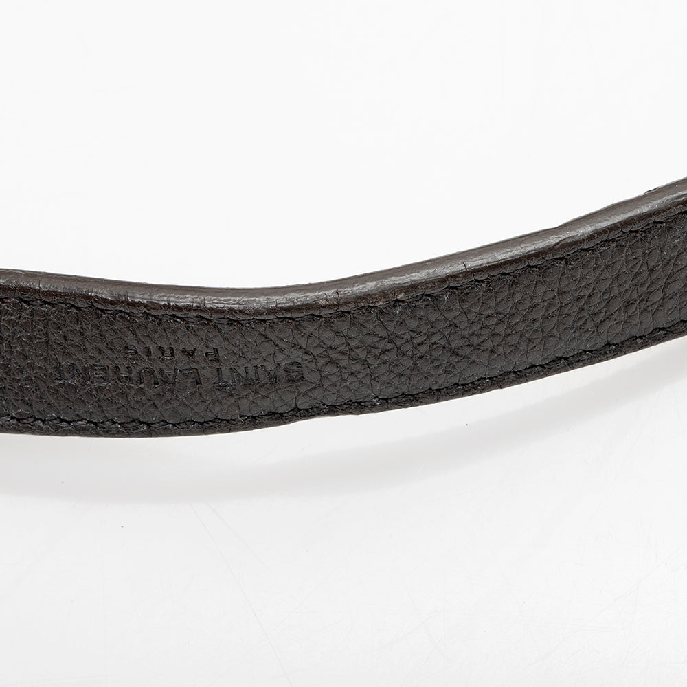 Saint Laurent Matelasse Calfskin Monogram Medium College Shoulder Bag (SHF-16571)