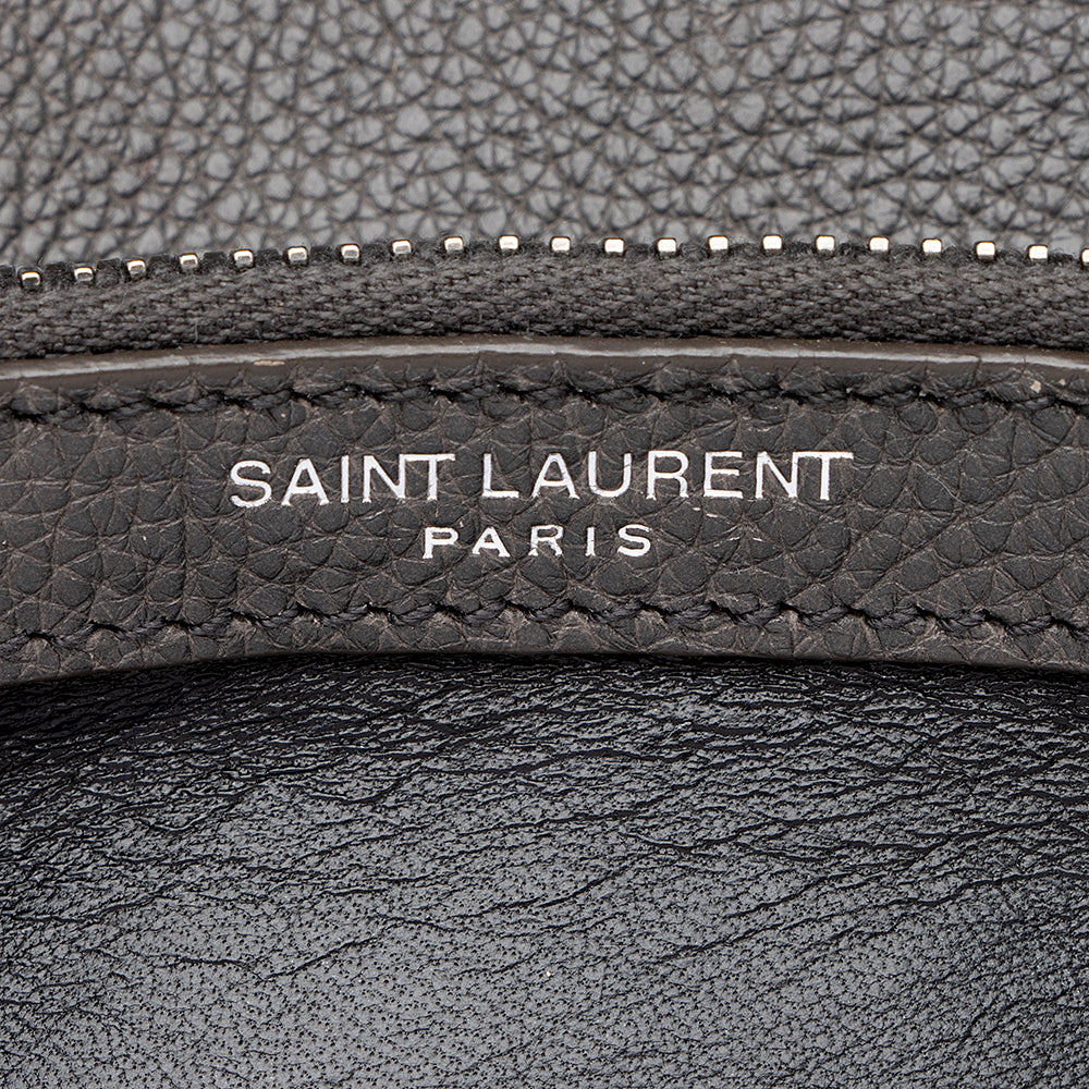 Saint Laurent Matelasse Calfskin Monogram Medium College Shoulder Bag (SHF-16571)