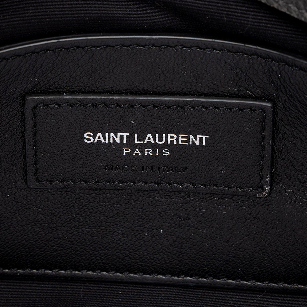 Saint Laurent Matelasse Calfskin Monogram Medium College Shoulder Bag (SHF-16571)