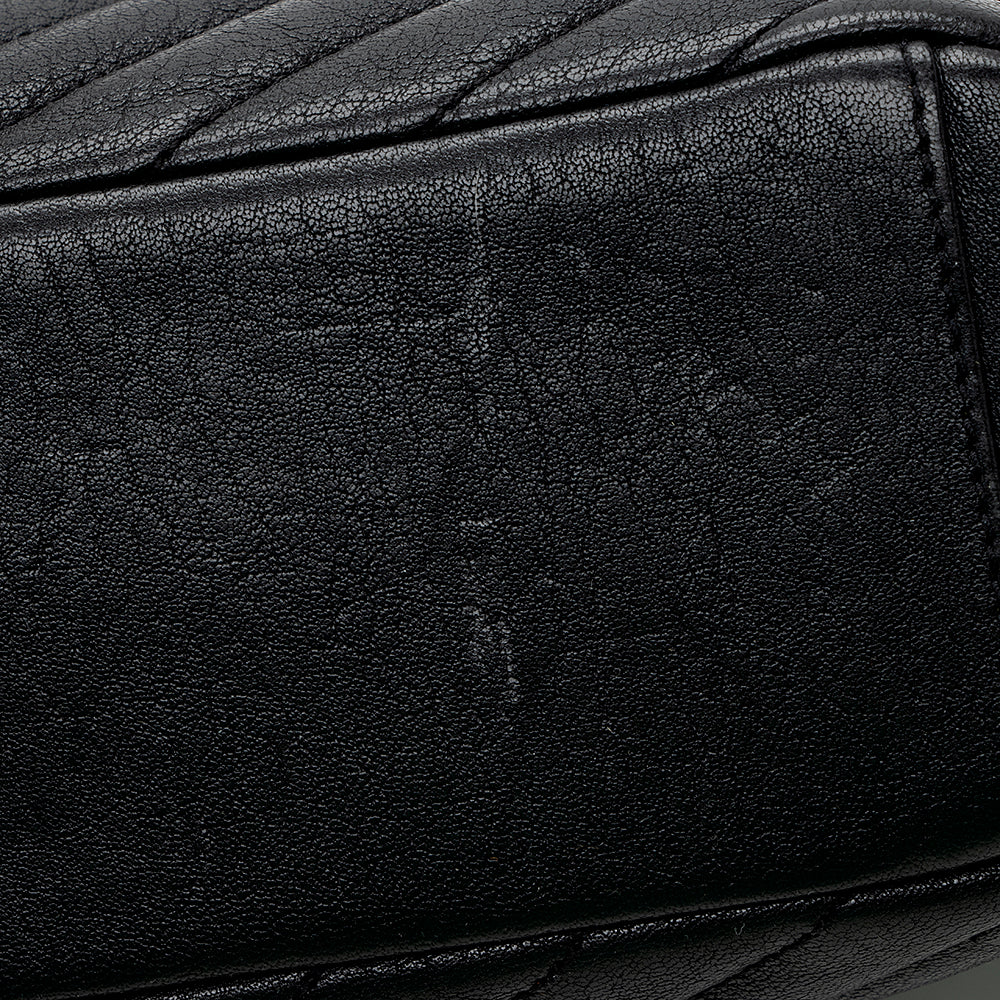 Saint Laurent Matelasse Lambskin Classic Monogram Large College Bag (SHF-18019)