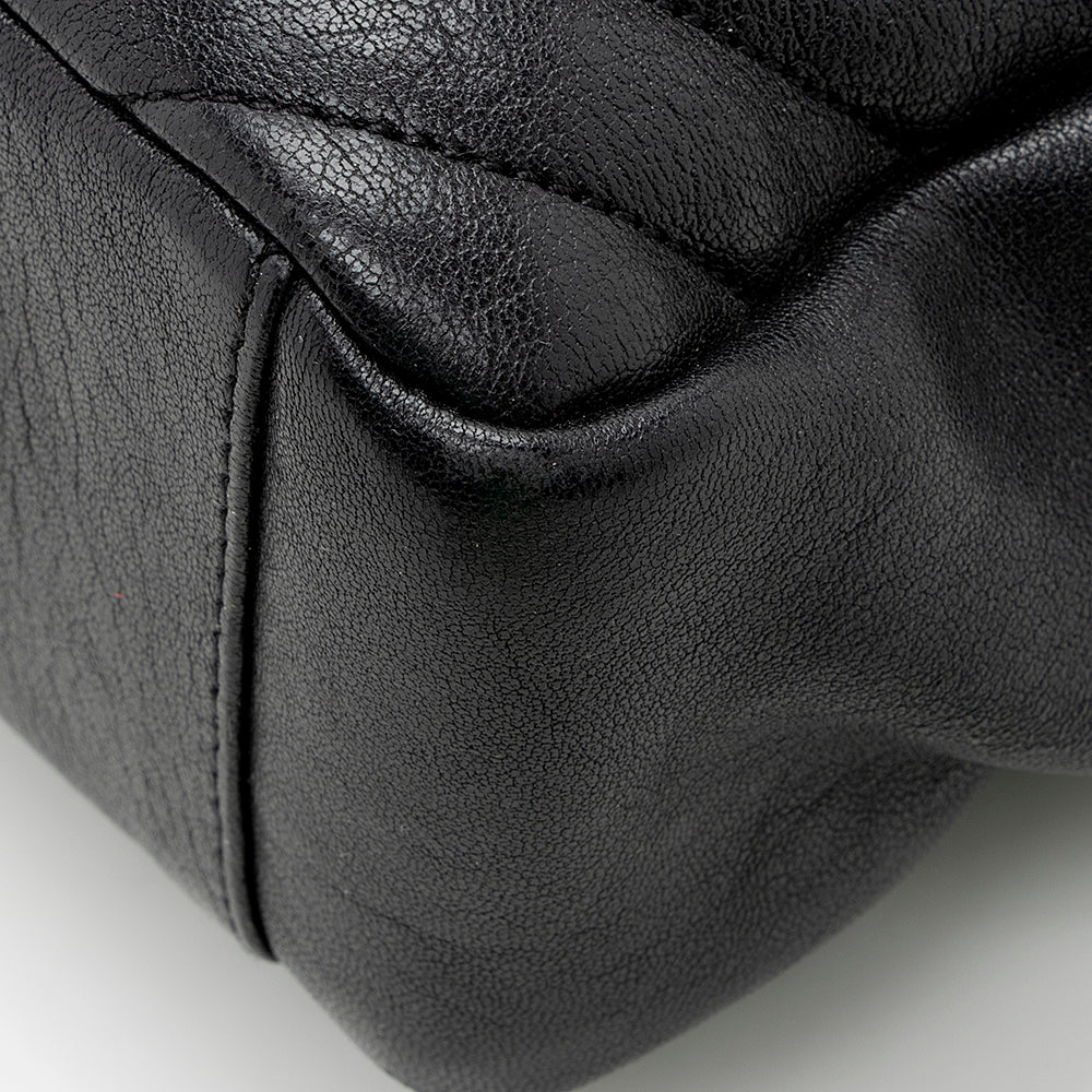 Saint Laurent Matelasse Lambskin Classic Monogram Large College Bag (SHF-18019)