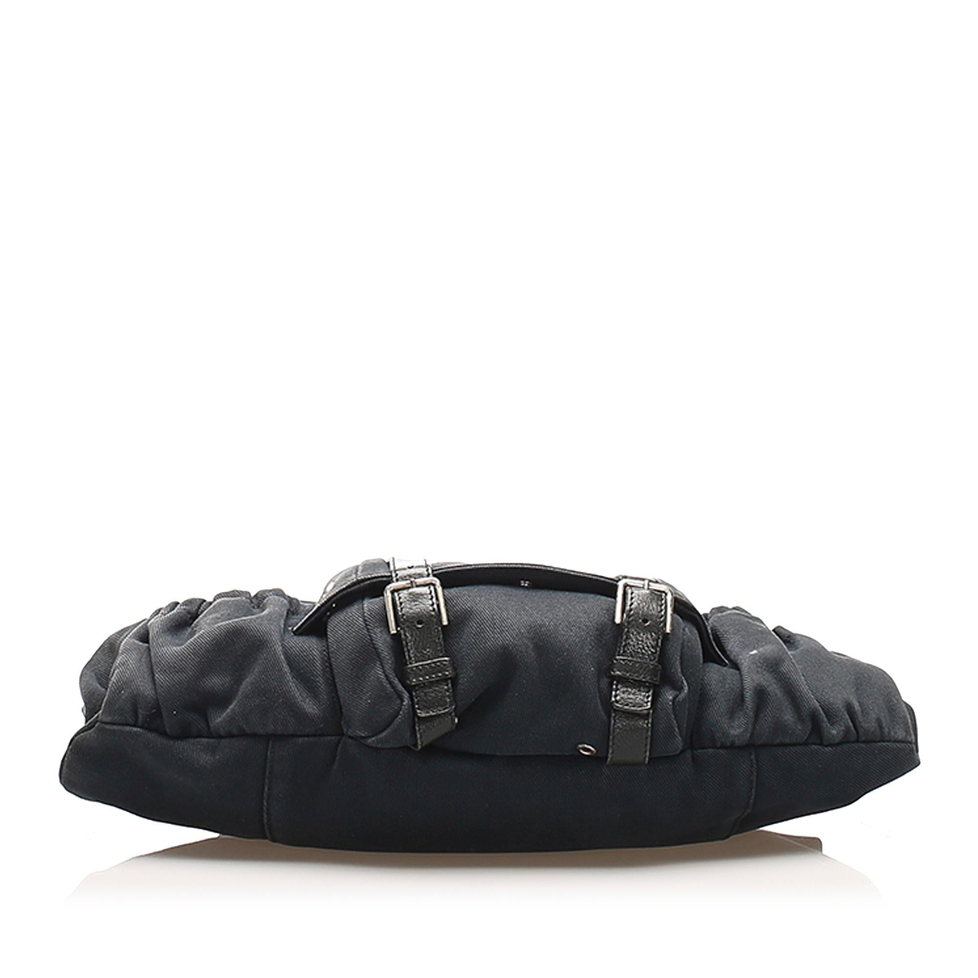 Saint Laurent Mombasa Canvas Handbag (SHG-22380)