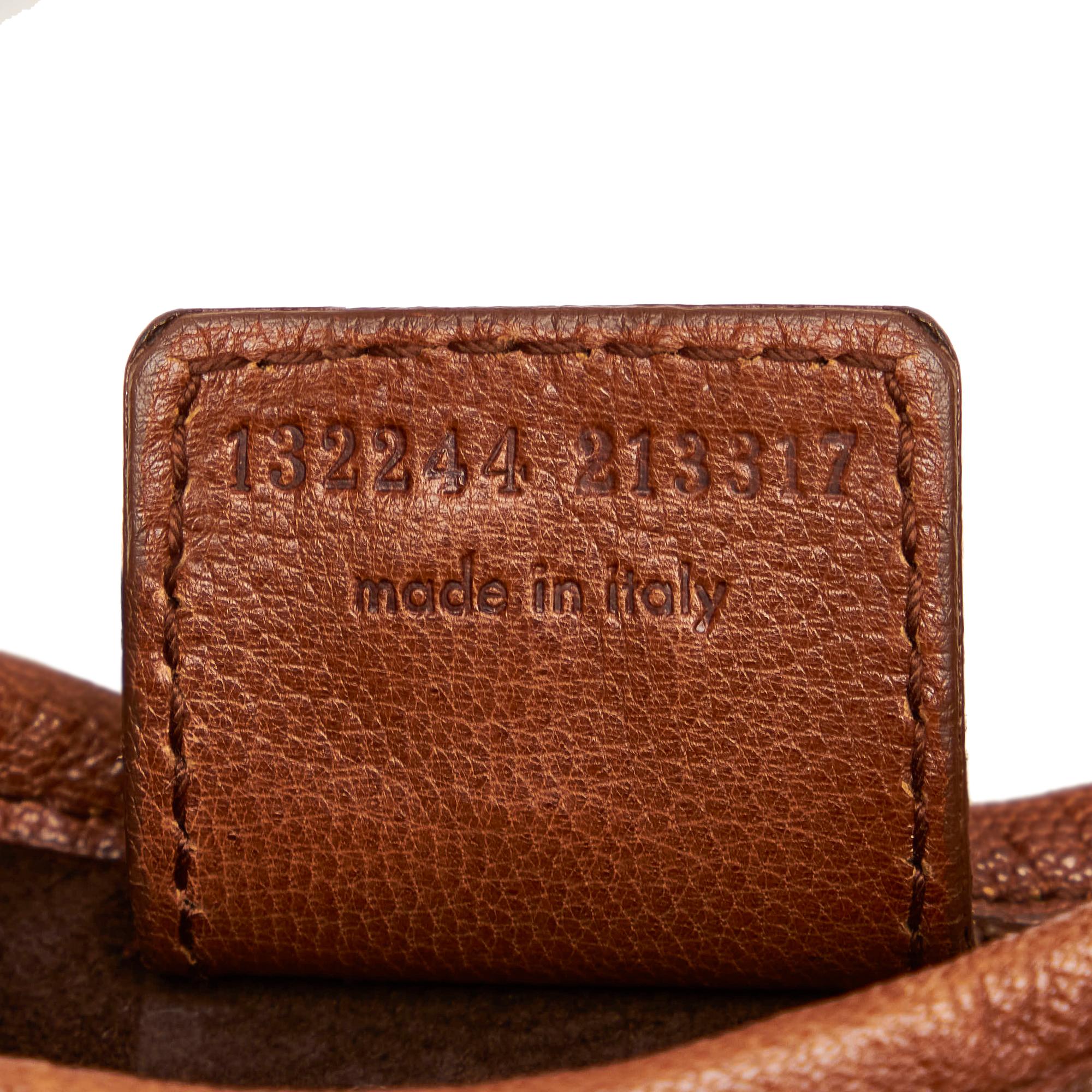 Saint Laurent Mombasa Saint Tropez Leather Shoulder Bag (SHG-28283)