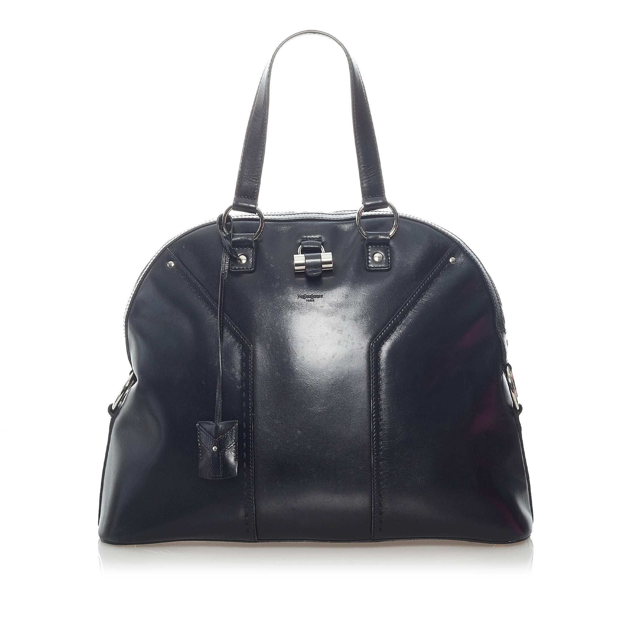 Saint Laurent Muse Leather Handbag (SHG-34678)
