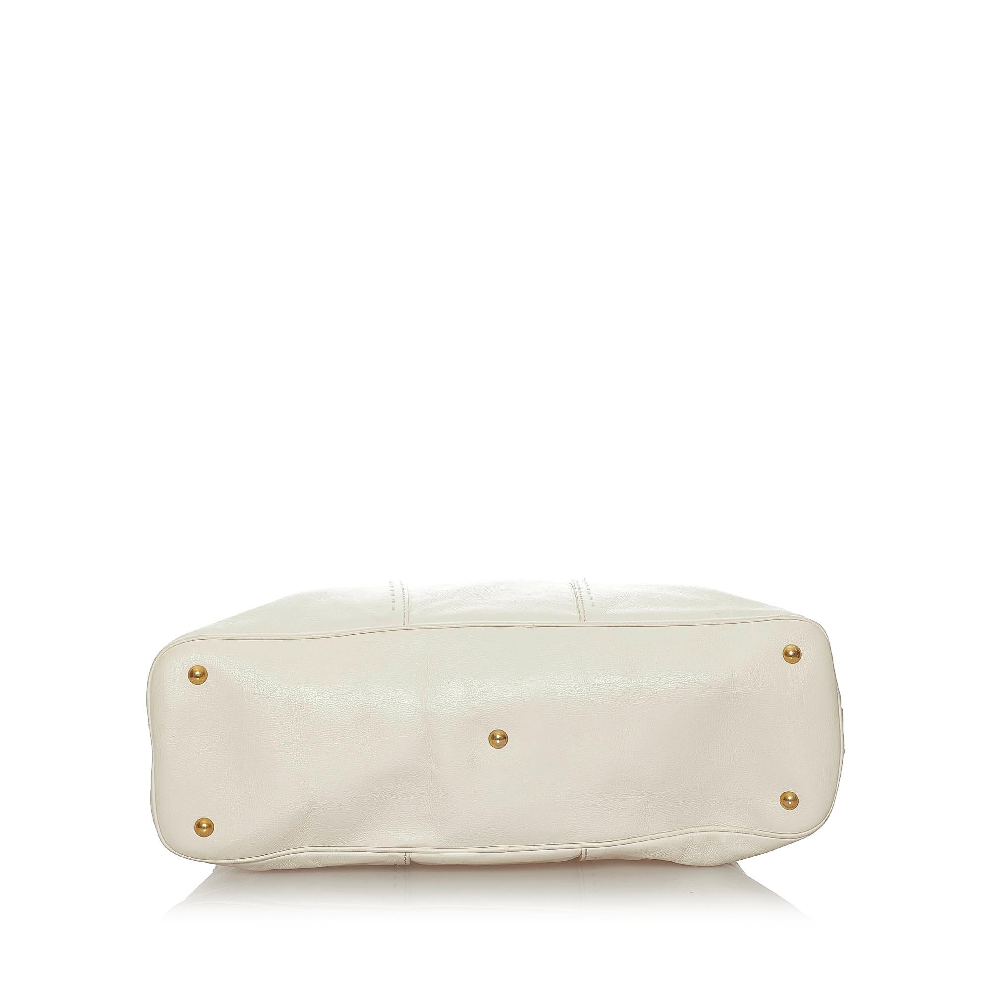 Saint Laurent Muse Leather Tote Bag (SHG-28001)