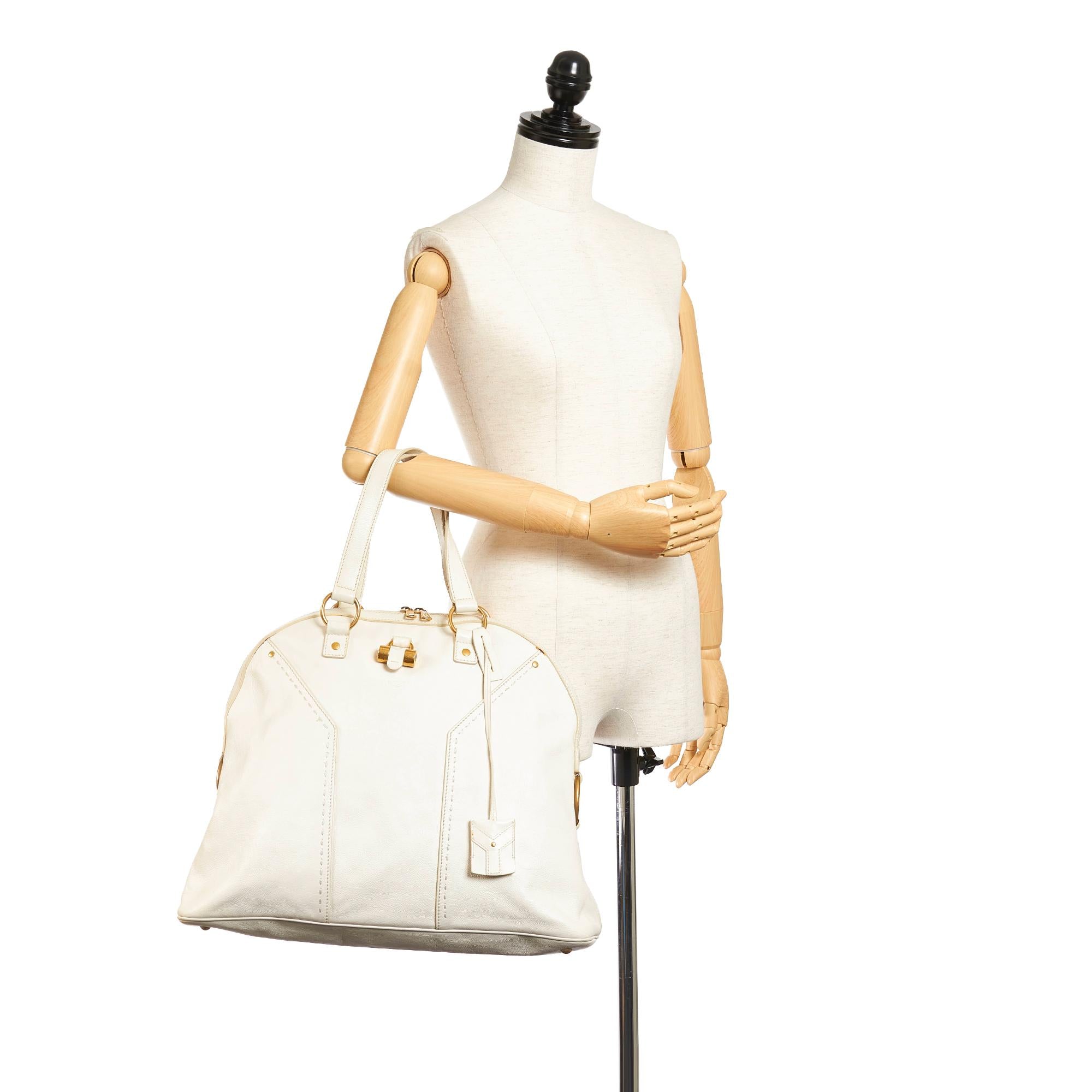 Saint Laurent Muse Leather Tote Bag (SHG-28001)