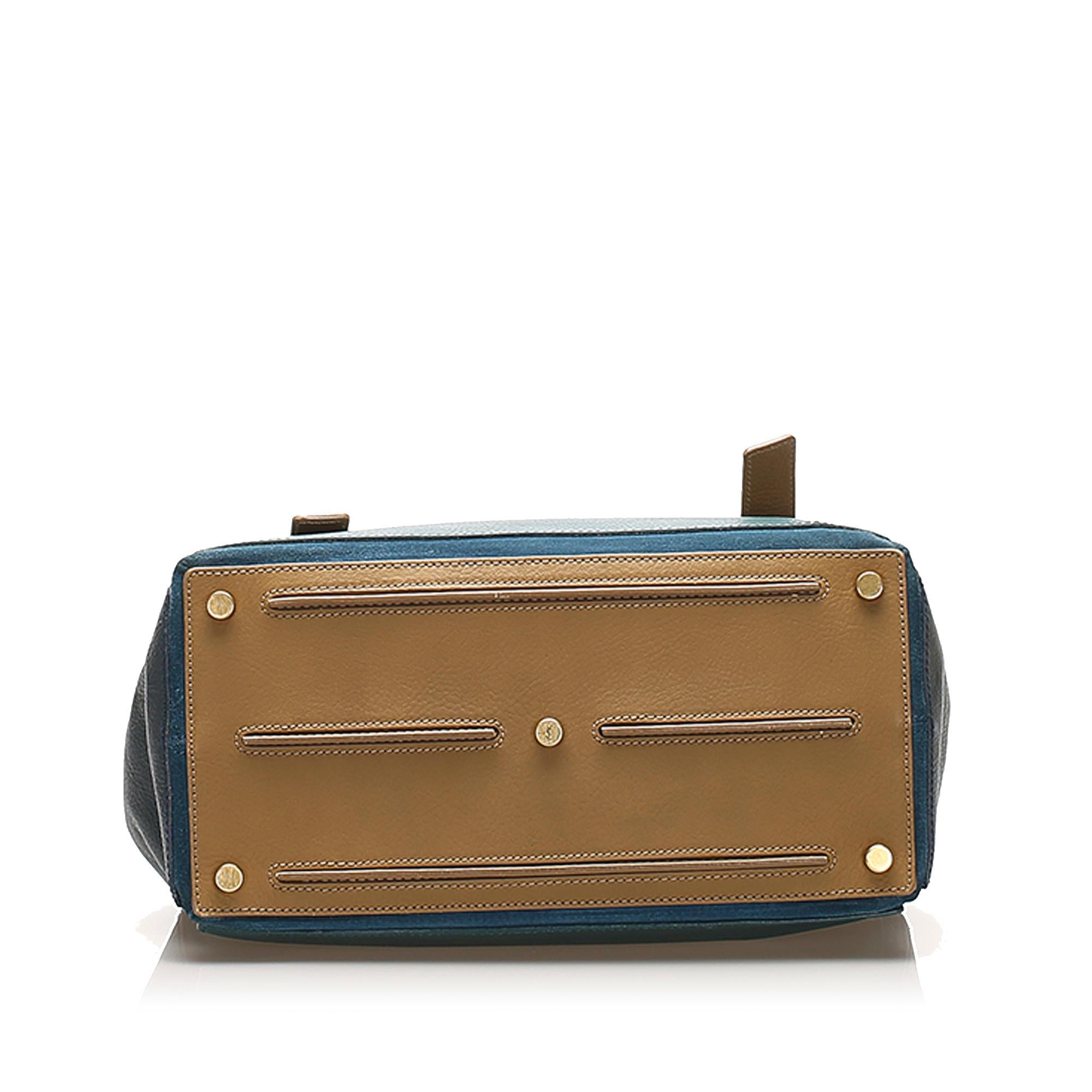 Saint Laurent Muse Two Leather Handbag (SHG-22725)