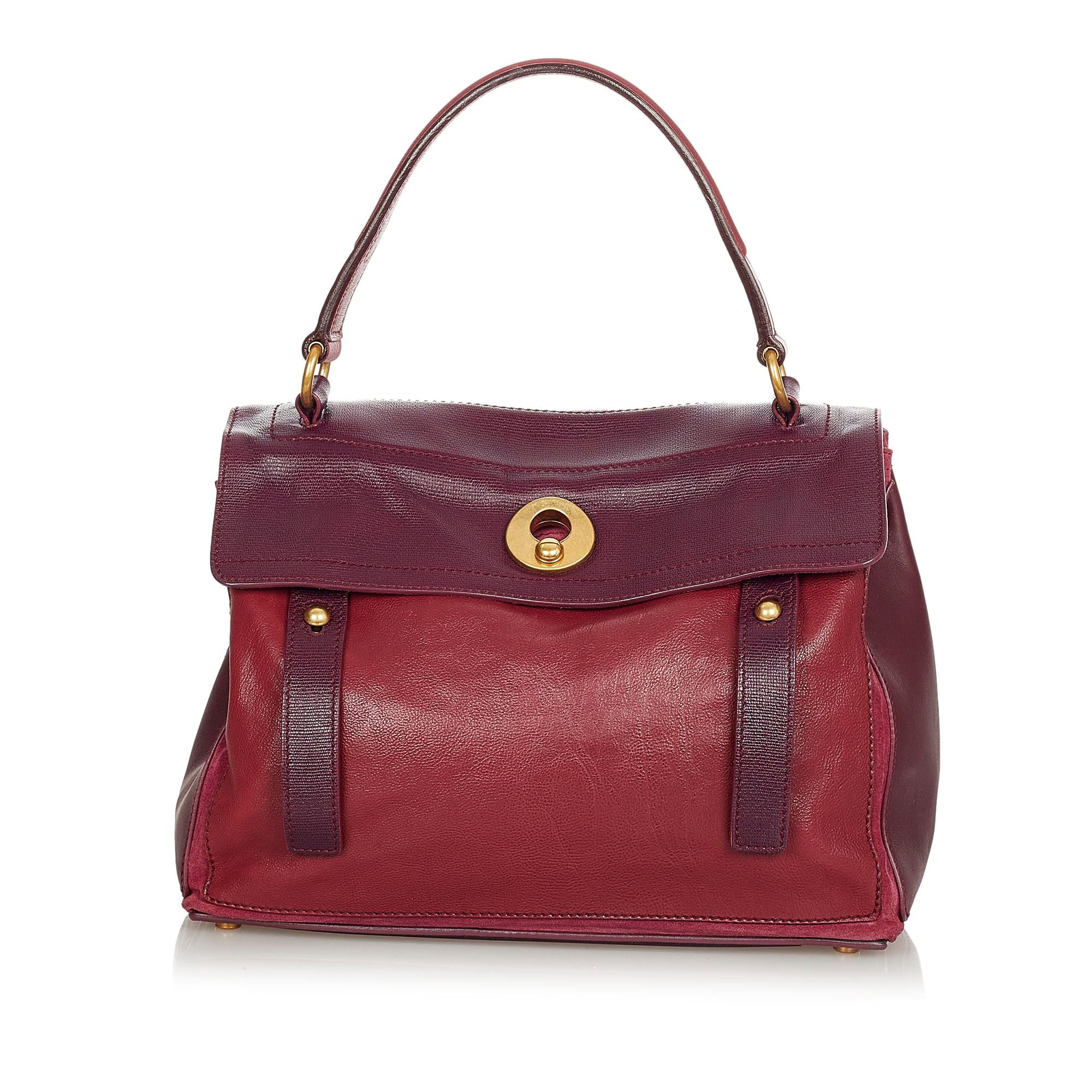 Saint Laurent Muse Two Leather Handbag (SHG-24410)