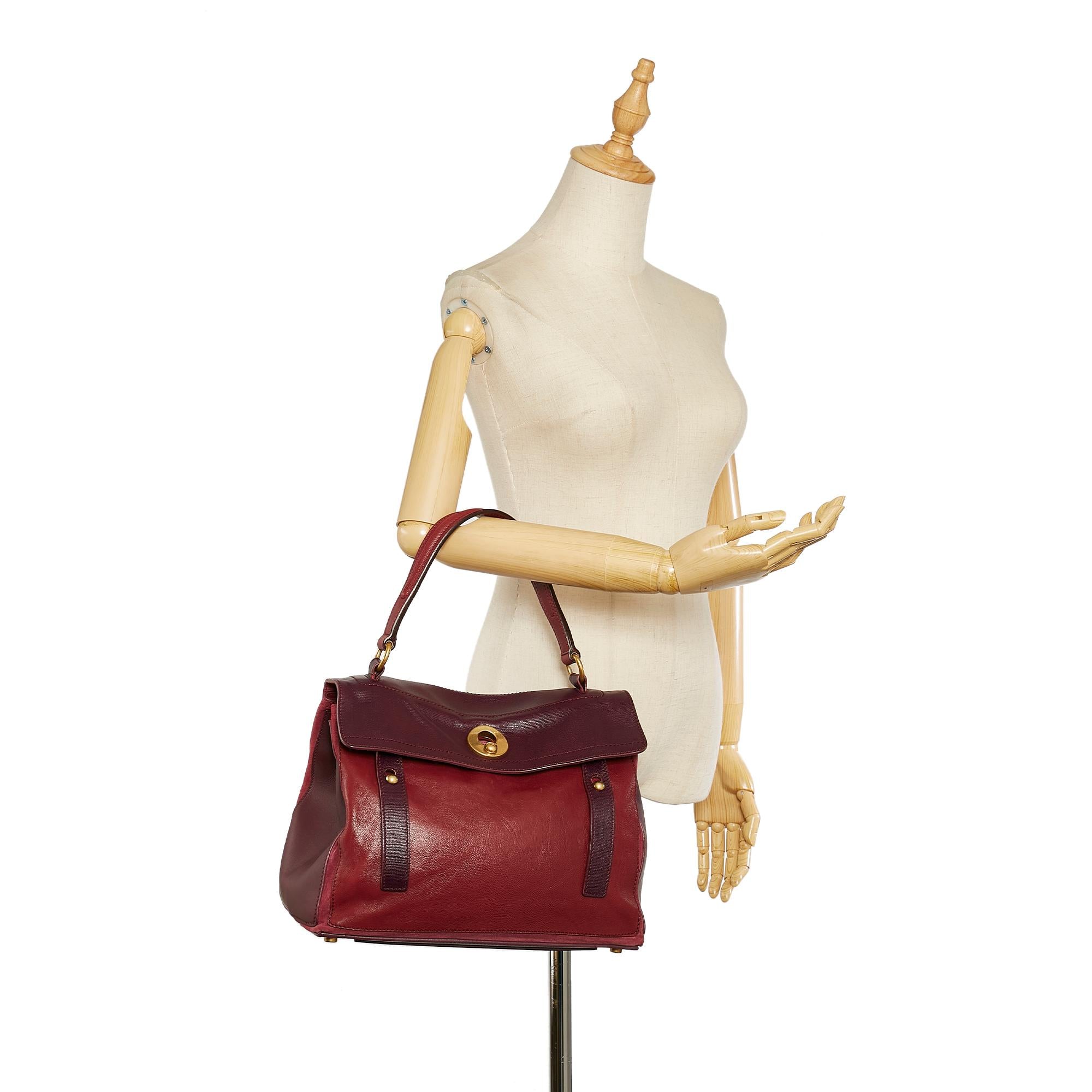 Saint Laurent Muse Two Leather Handbag (SHG-24410)