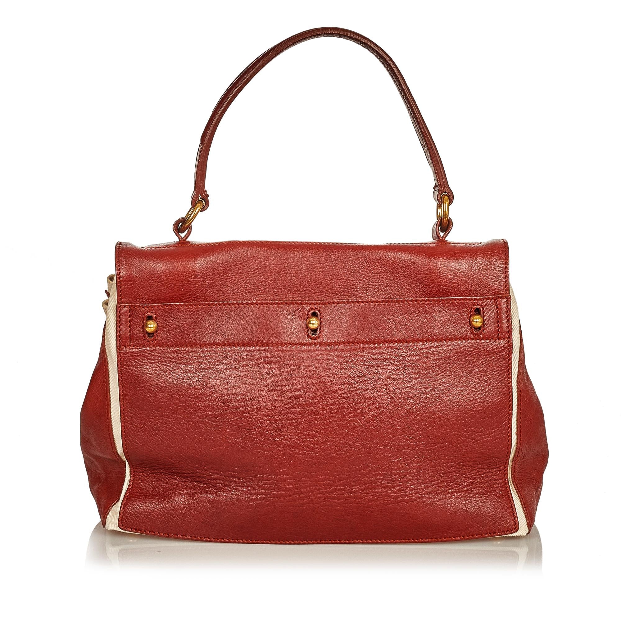 Saint Laurent Muse Two Leather Handbag (SHG-25914)