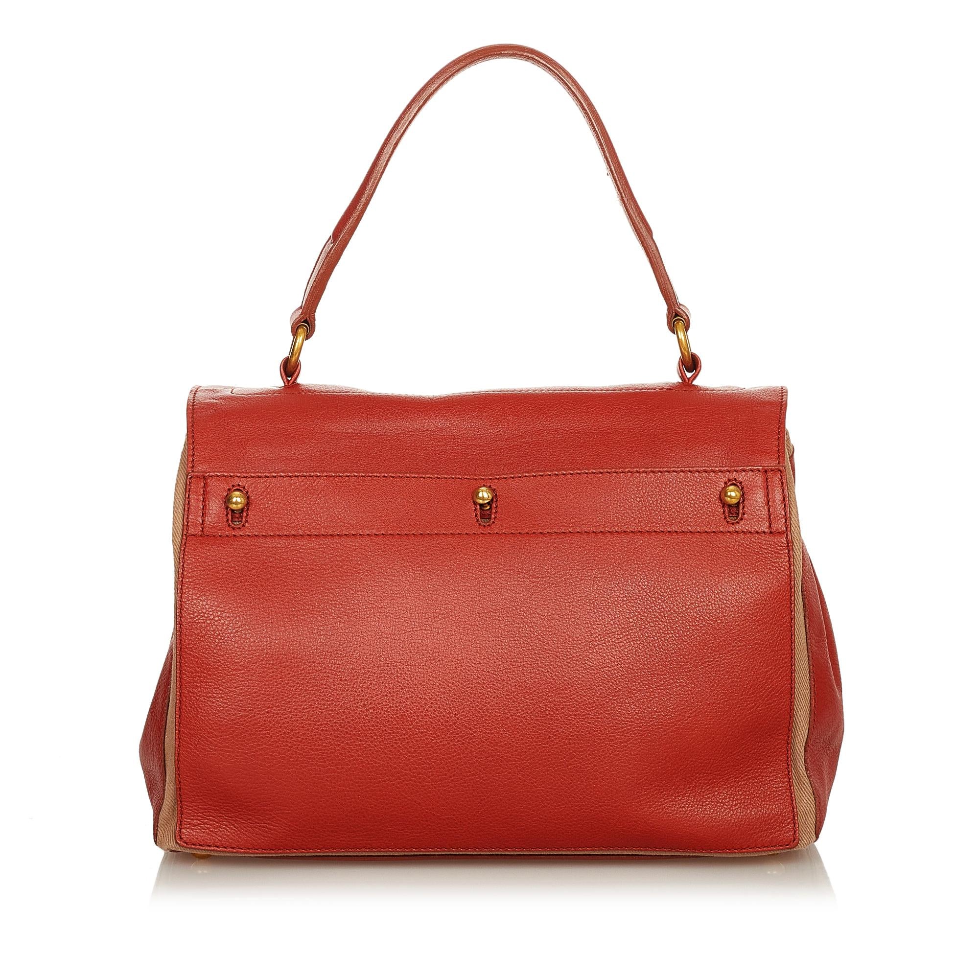 Saint Laurent Muse Two Leather Handbag (SHG-26258)