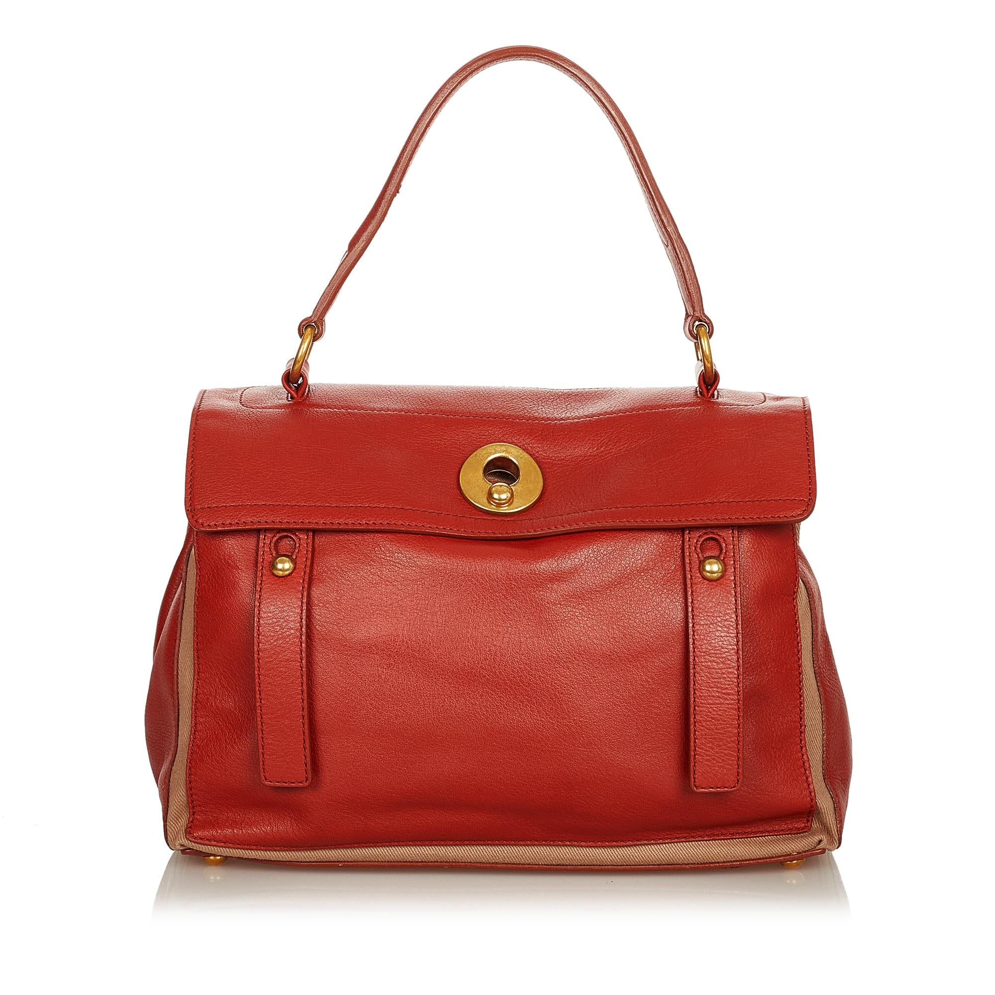 Saint Laurent Muse Two Leather Handbag (SHG-26258)