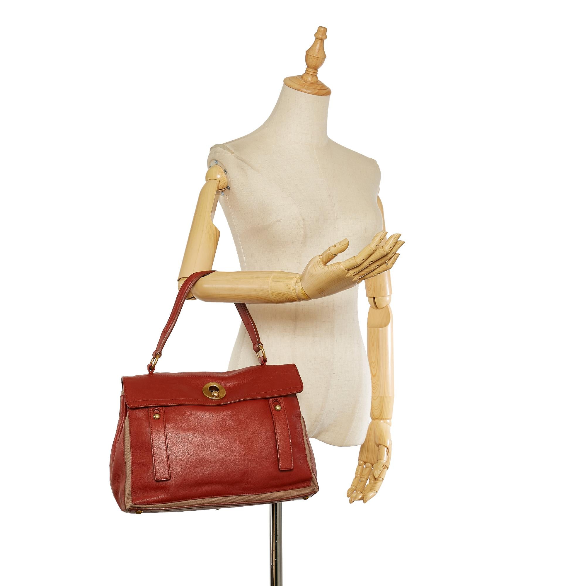 Saint Laurent Muse Two Leather Handbag (SHG-26258)